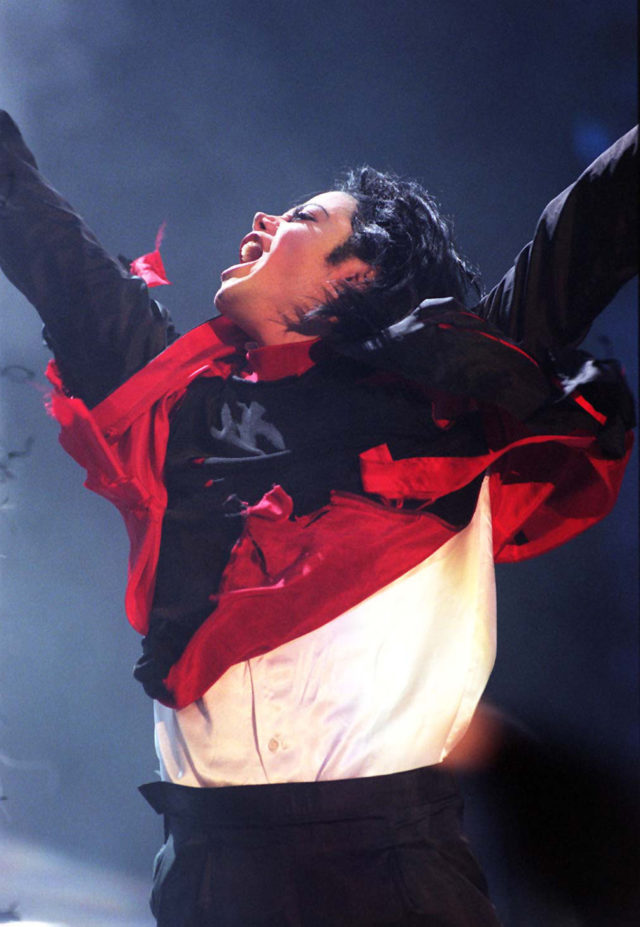 Michael Jackson at the Brits