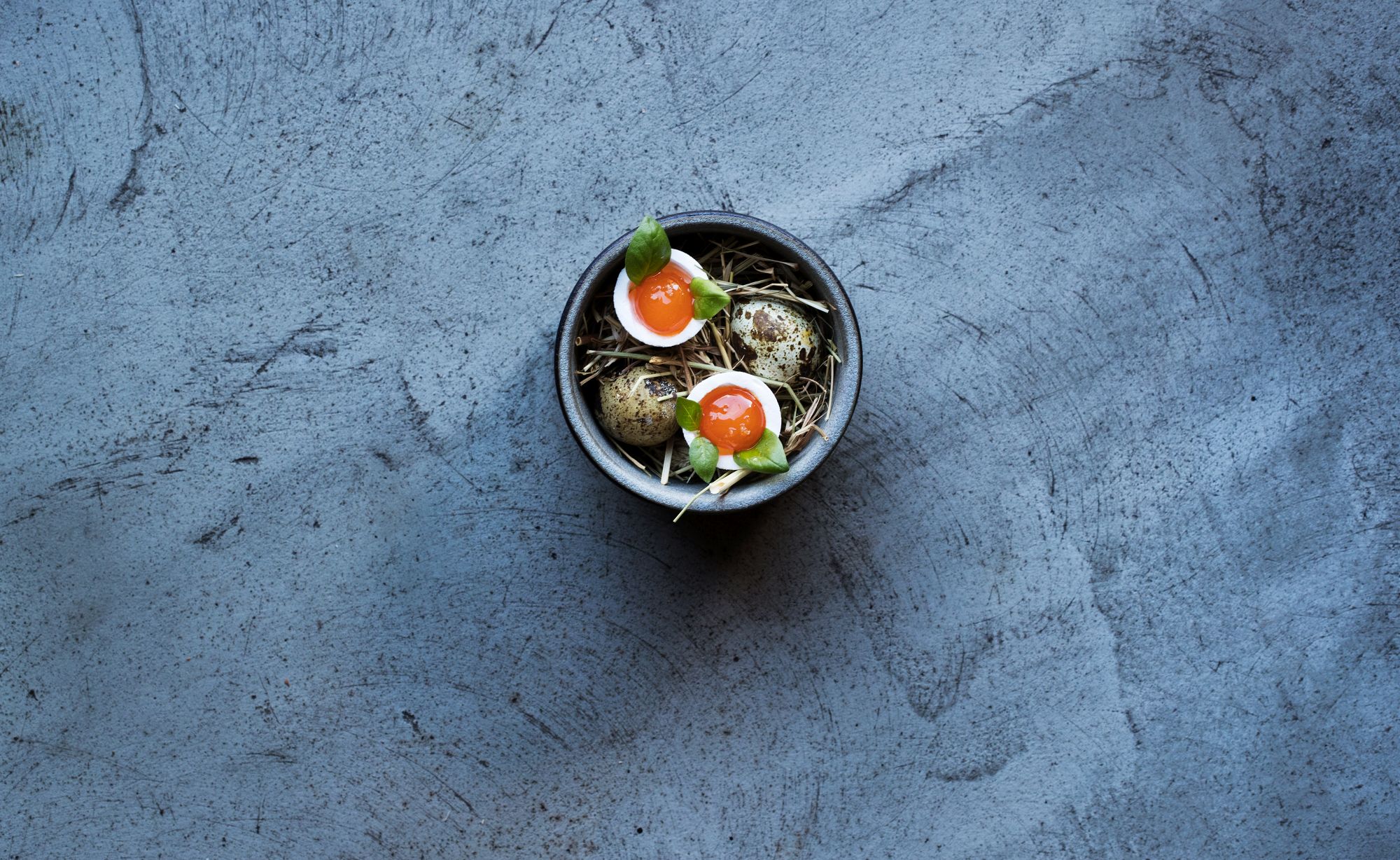 A dish from the tasting menu at Kontrast. (Lars Petter Pettersen/PA)