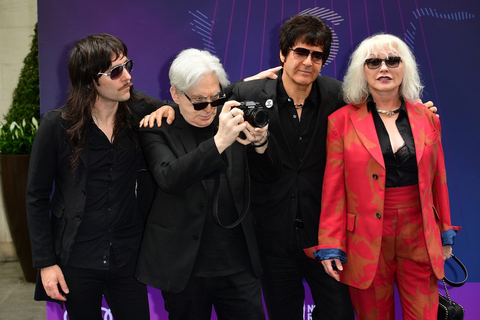 Matt Katz-Bohen, Chris Stein, Clem Burke and Debbie Harry (