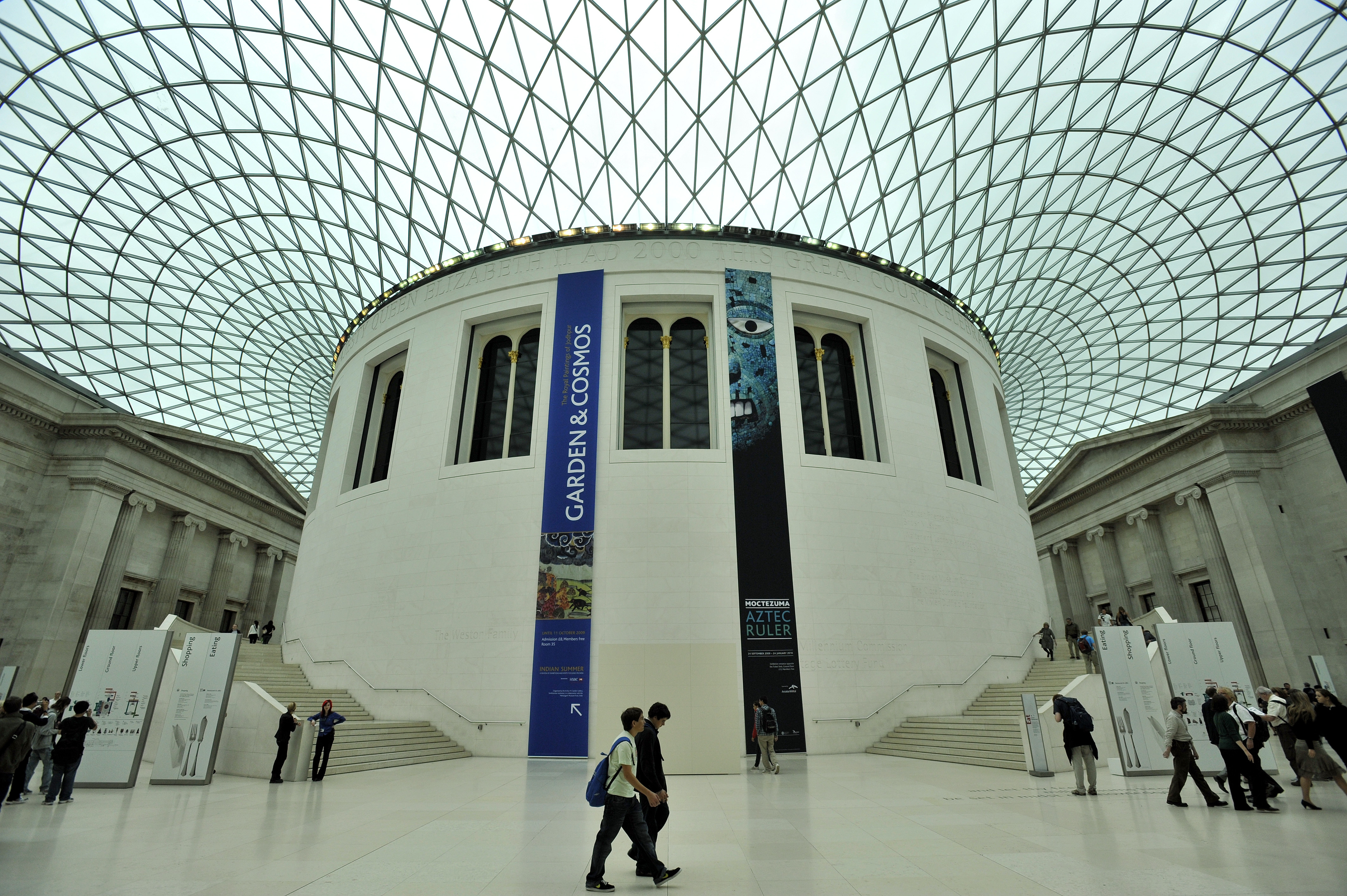 British Museum Unveils Reading Room Plans Bt