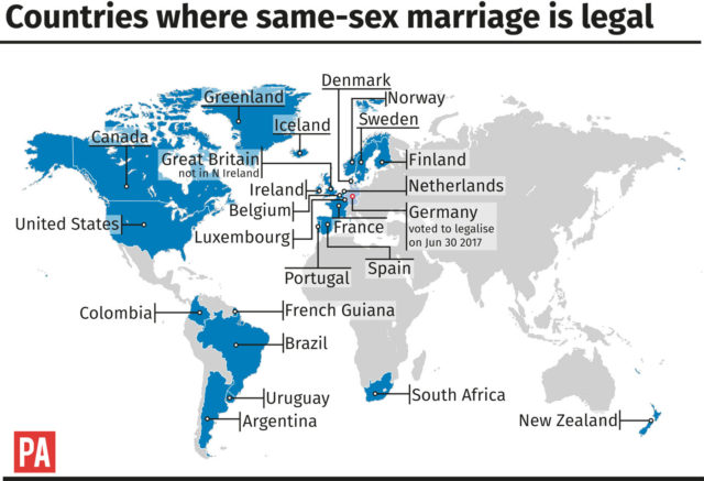 How Is The World Doing On Marriage Equality The Irish News