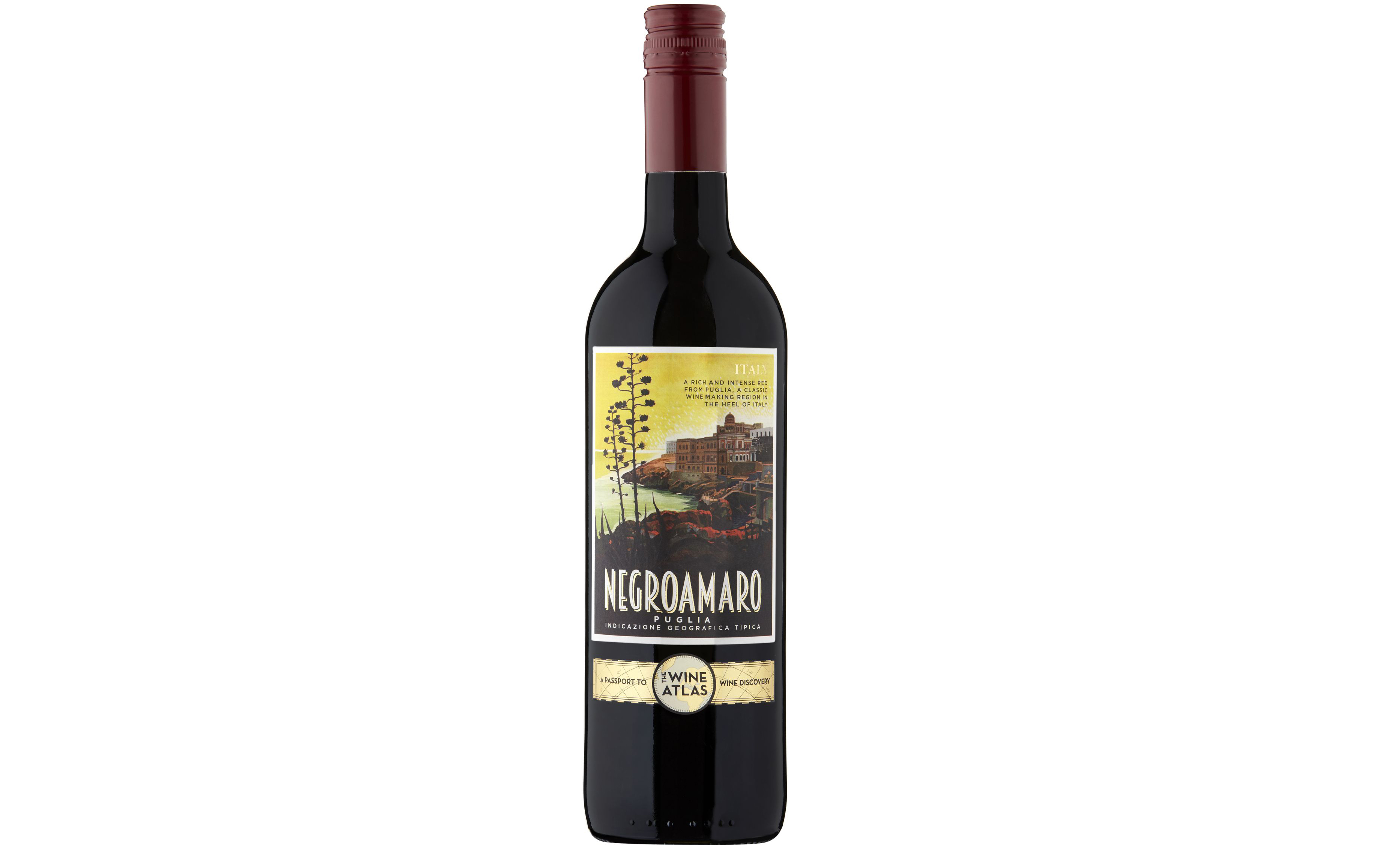 Bottle of Wine Atlas Negroamaro, Italy