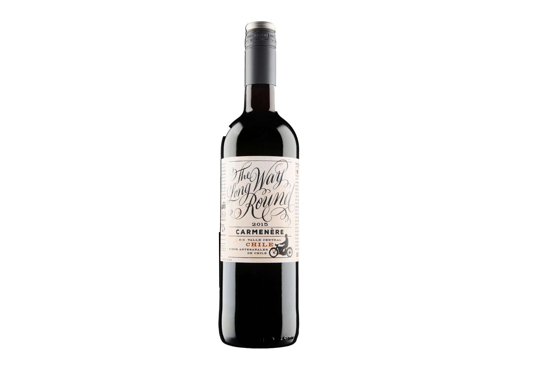 Bottle of The Long Way Round Reserve Carmenère