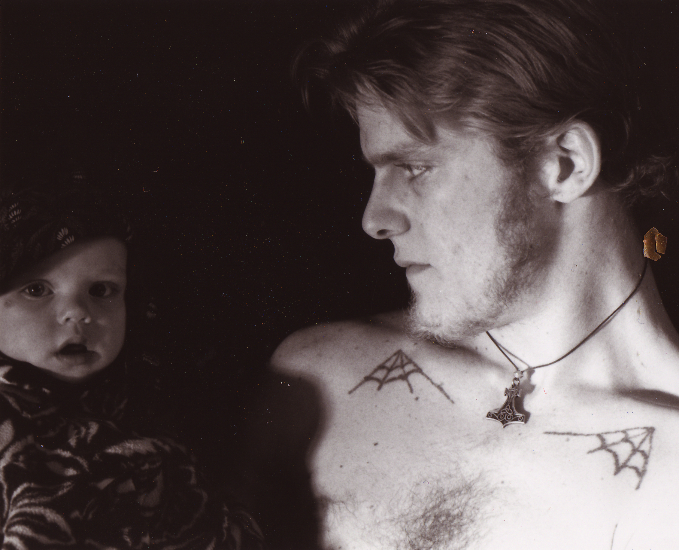 Arno Michaelis with his daughter