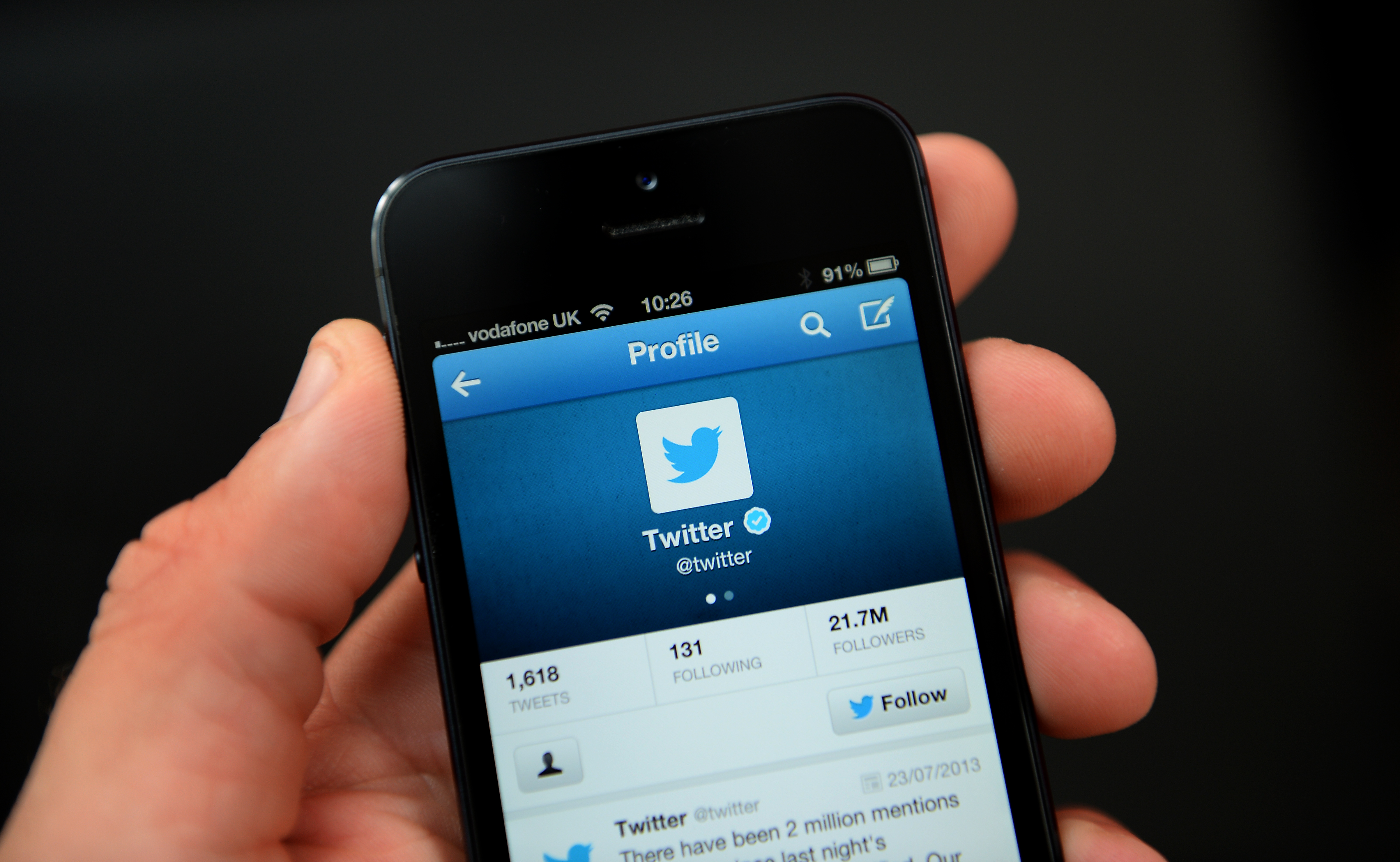 Twitter app