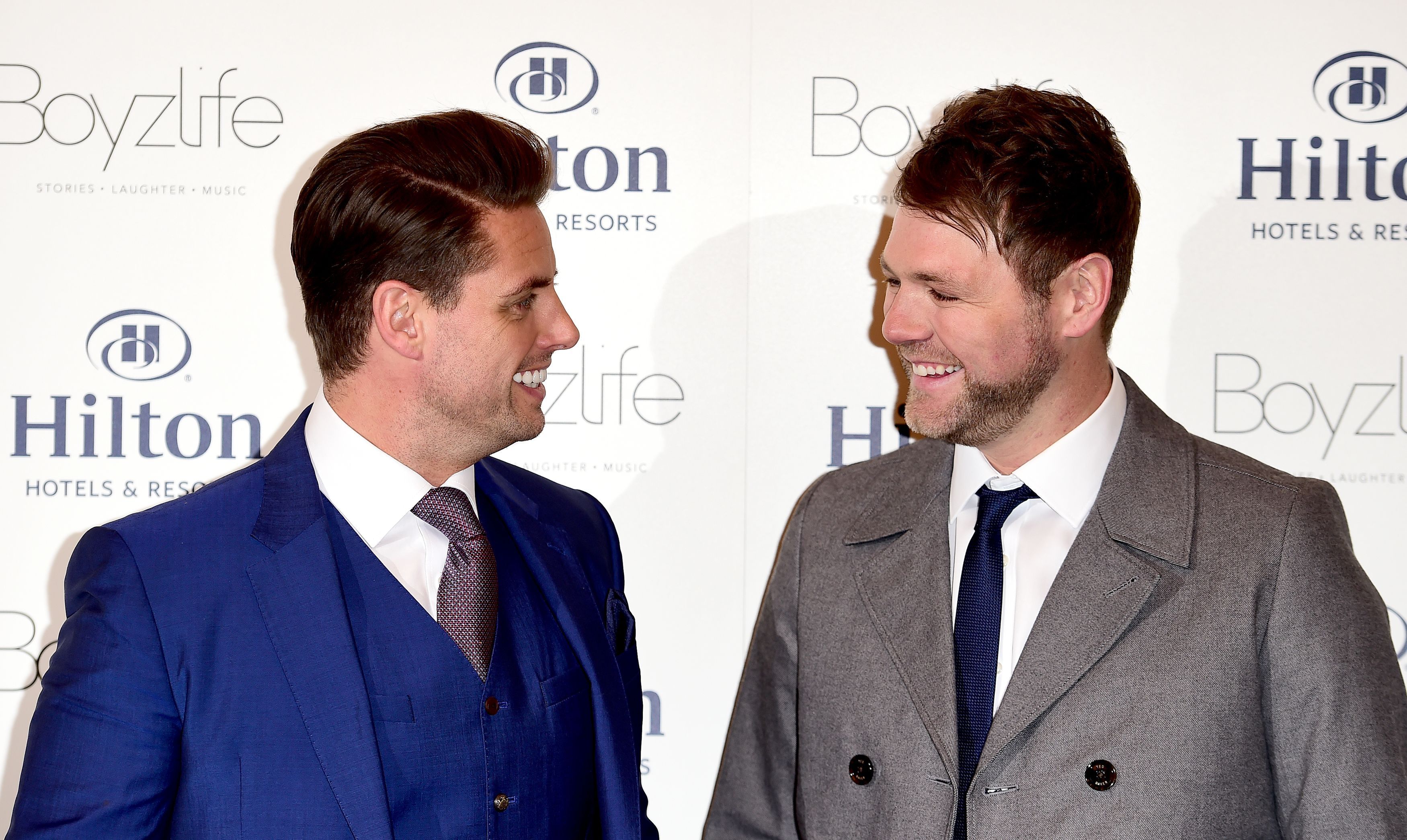 Keith Duffy and Brian McFadden