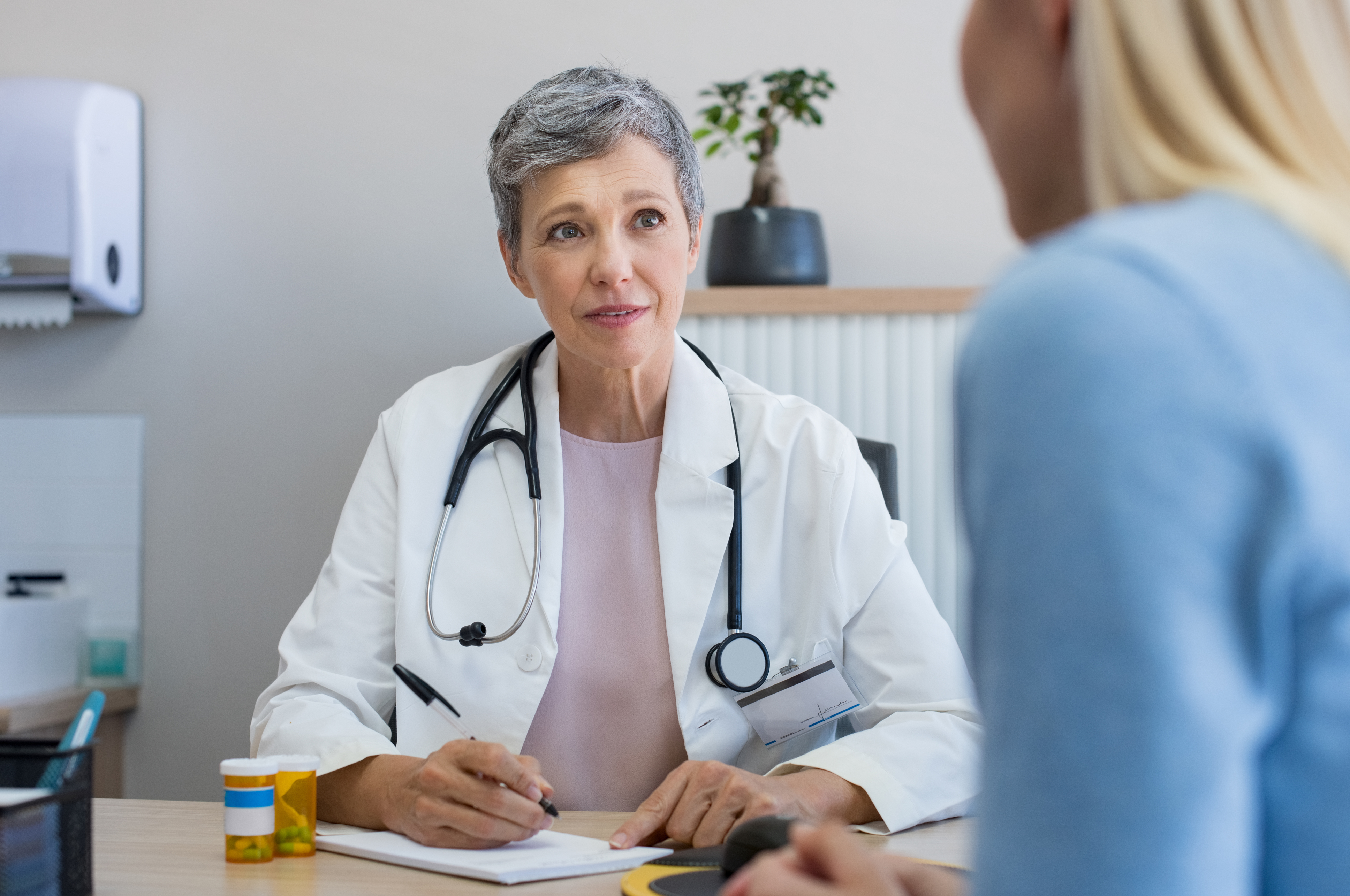 Generic photo of a woman talking to her GP (Thinkstock/PA)