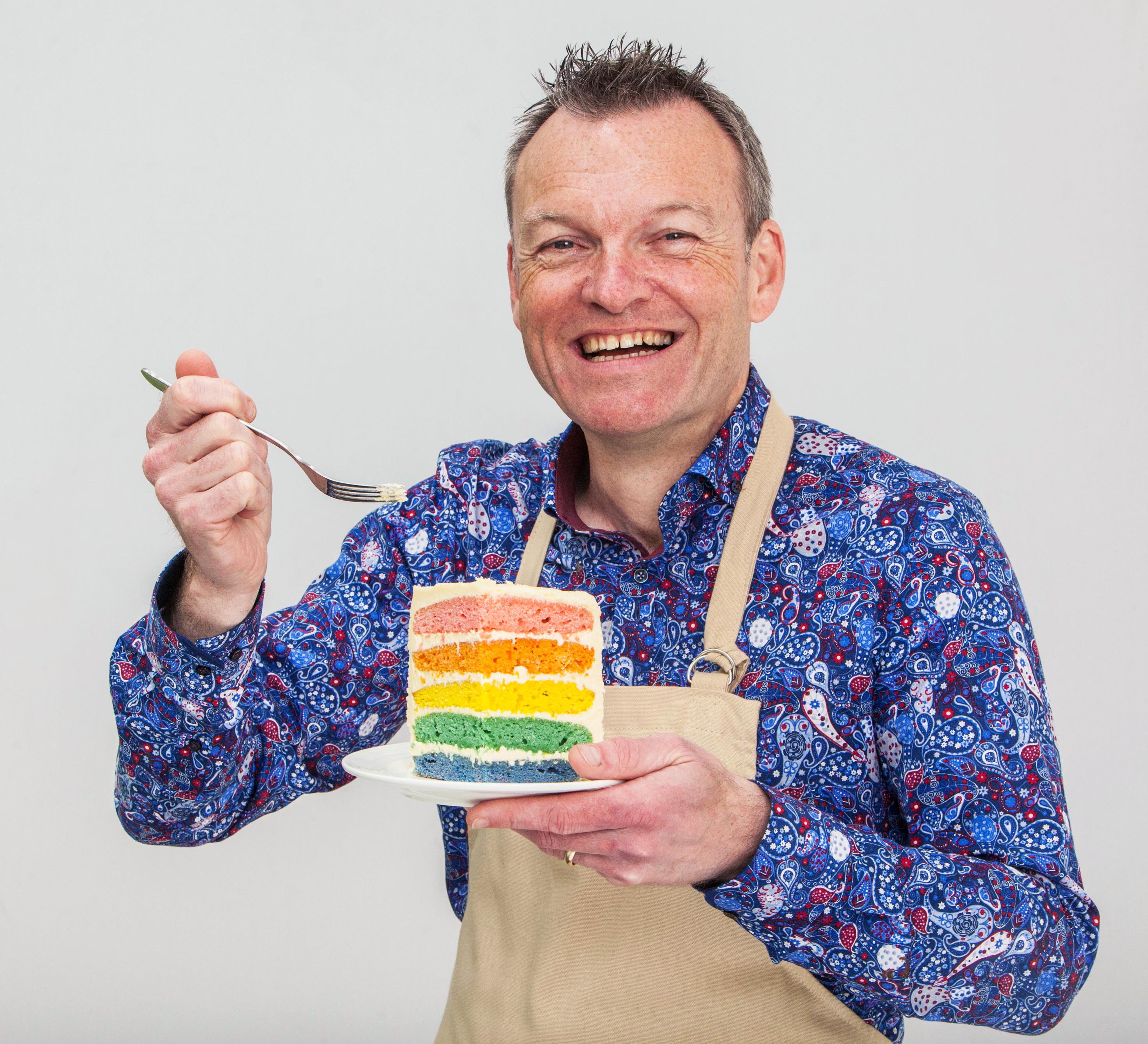 Chris on the Great British Bake Off