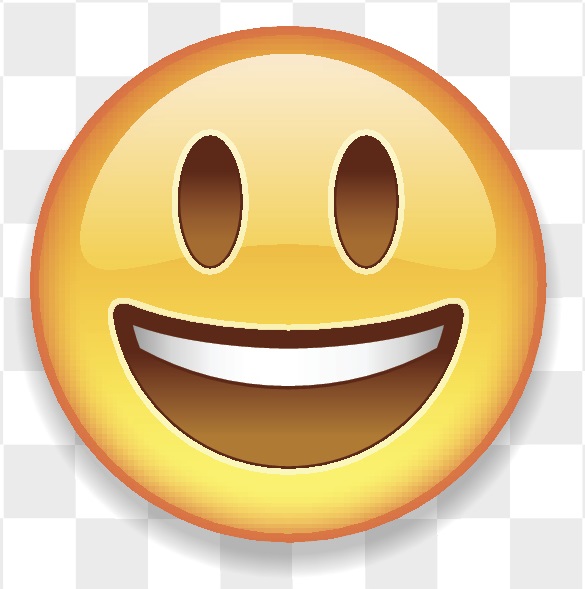 Smiling emoji