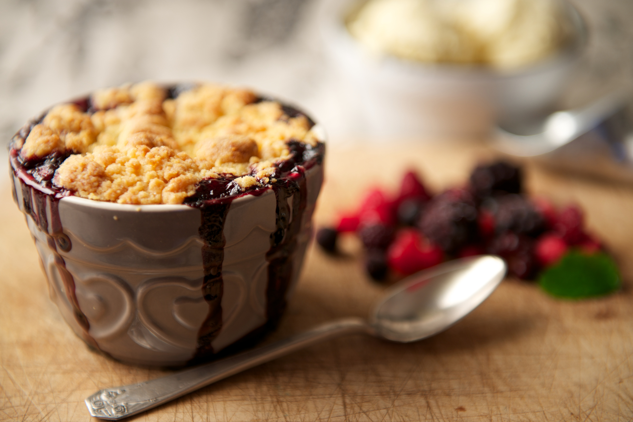 Generic photo of a bowl of fruit crumble (Thinkstock/PA)