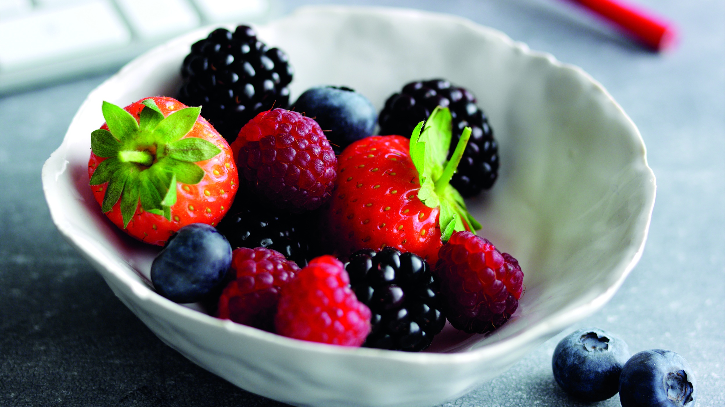 Bowl of mixed berries (British Summer Fruits/PA)