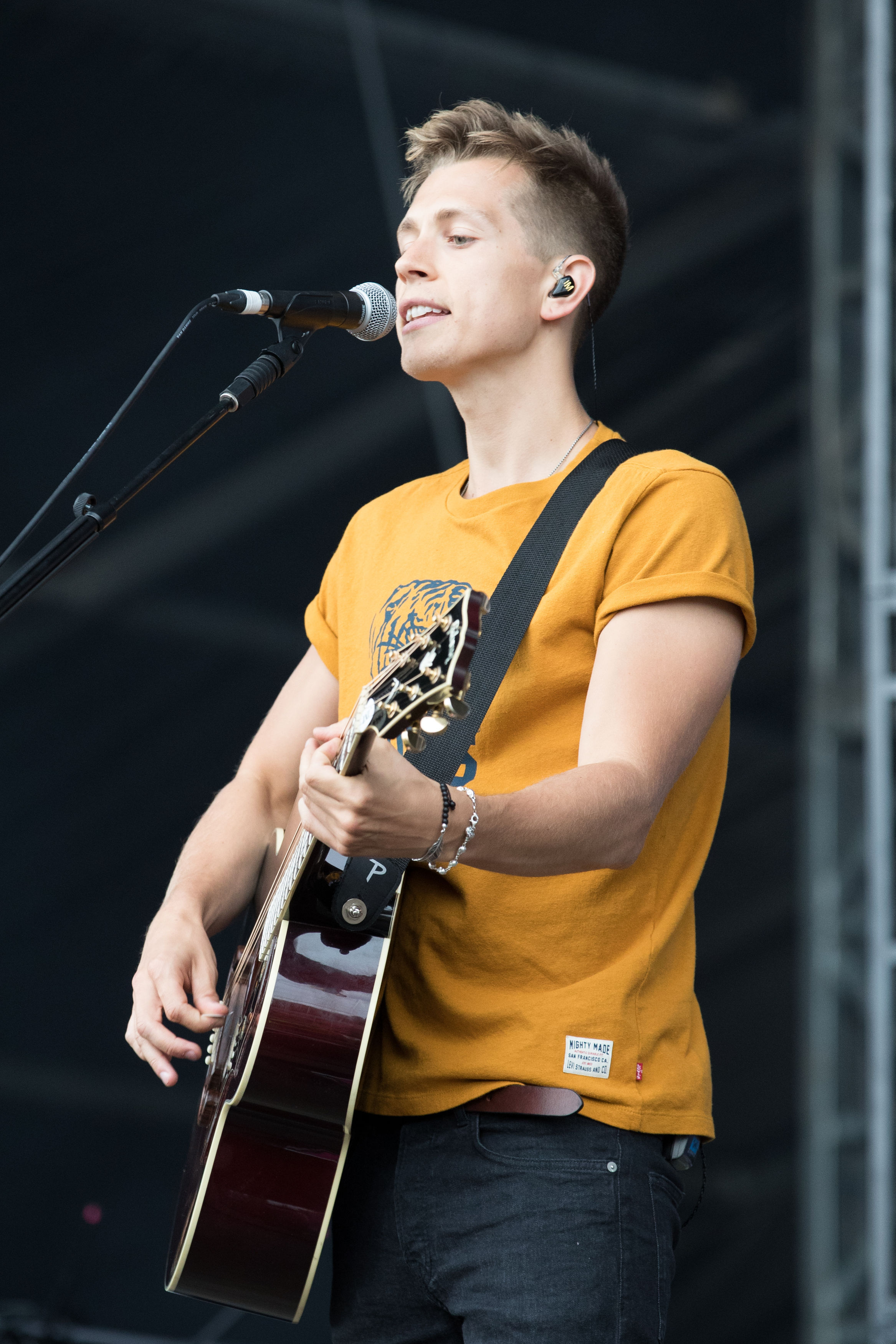 James McVey of The Vamps (Aaron Chown/PA)