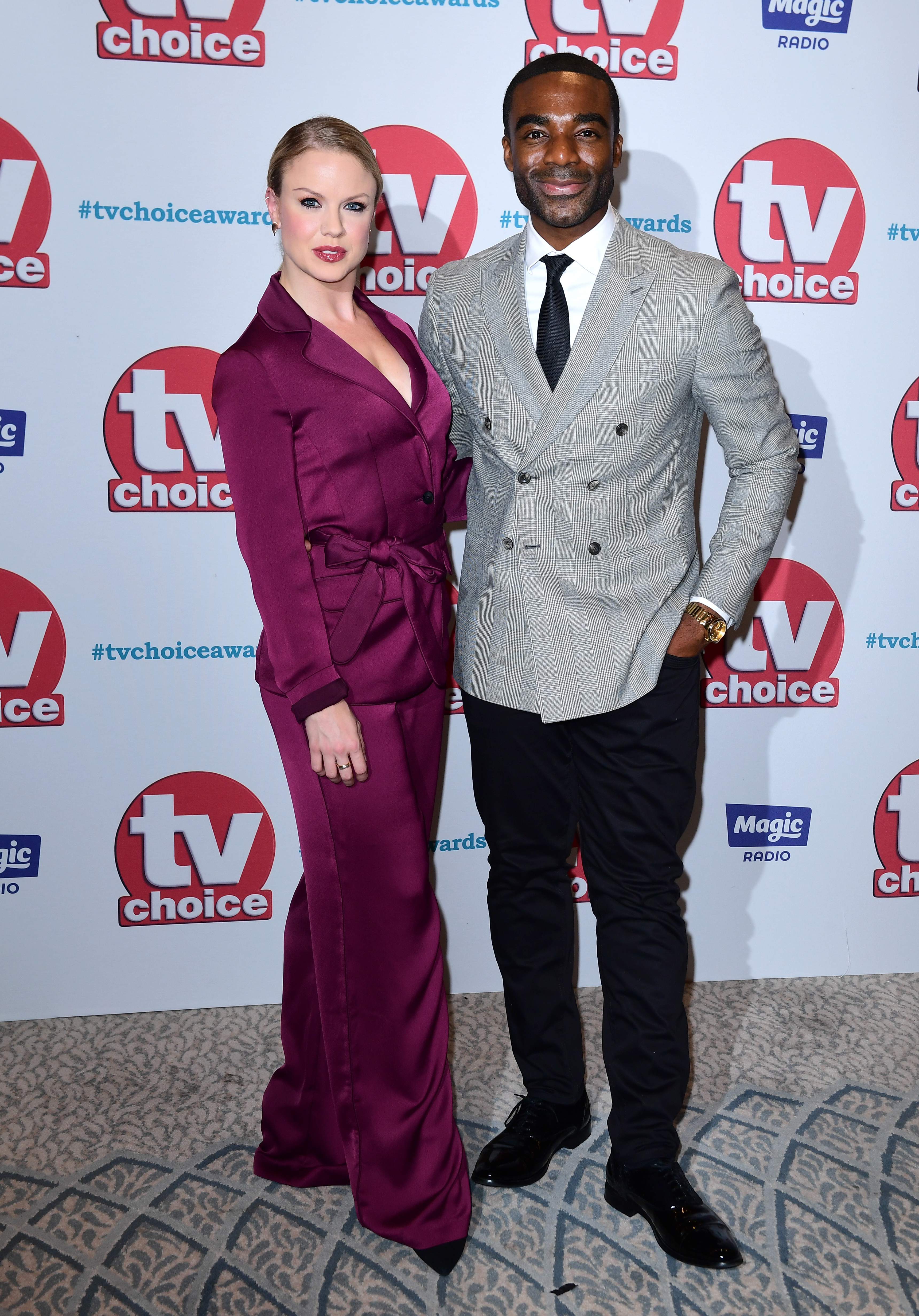 Joanne Clifton and Ore Oduba 