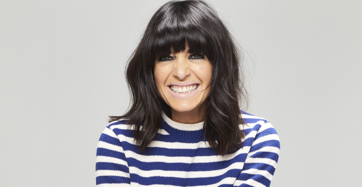 Claudia Winkleman smiling