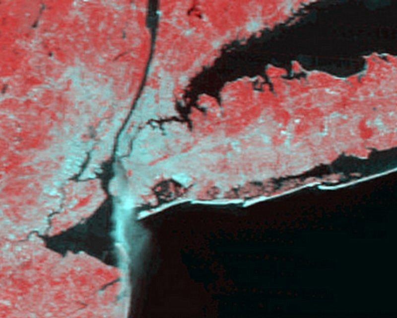 9/11 satellite image.