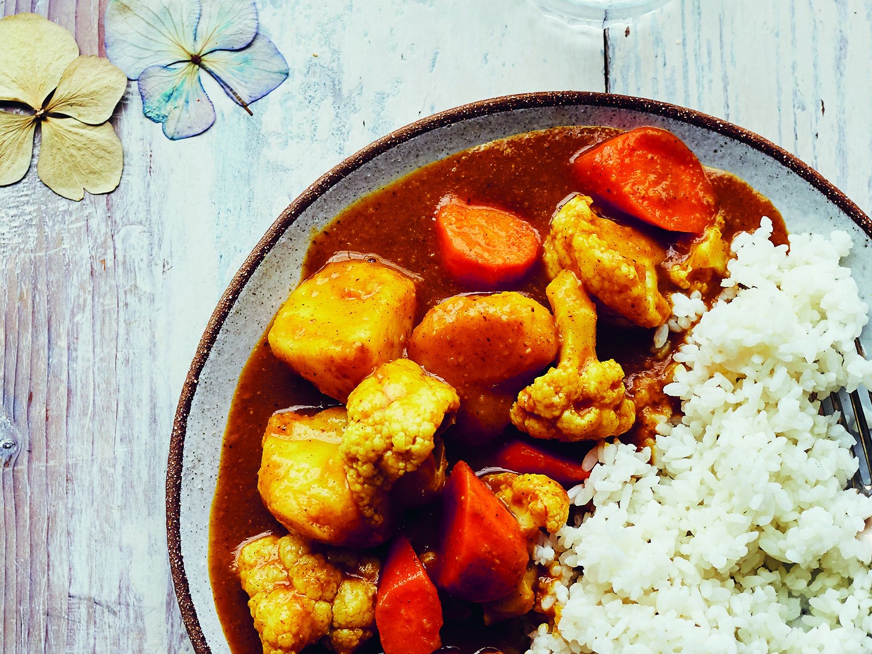 Tim Anderson's curry rice (Laura Edwards/Hardie Grant/PA)