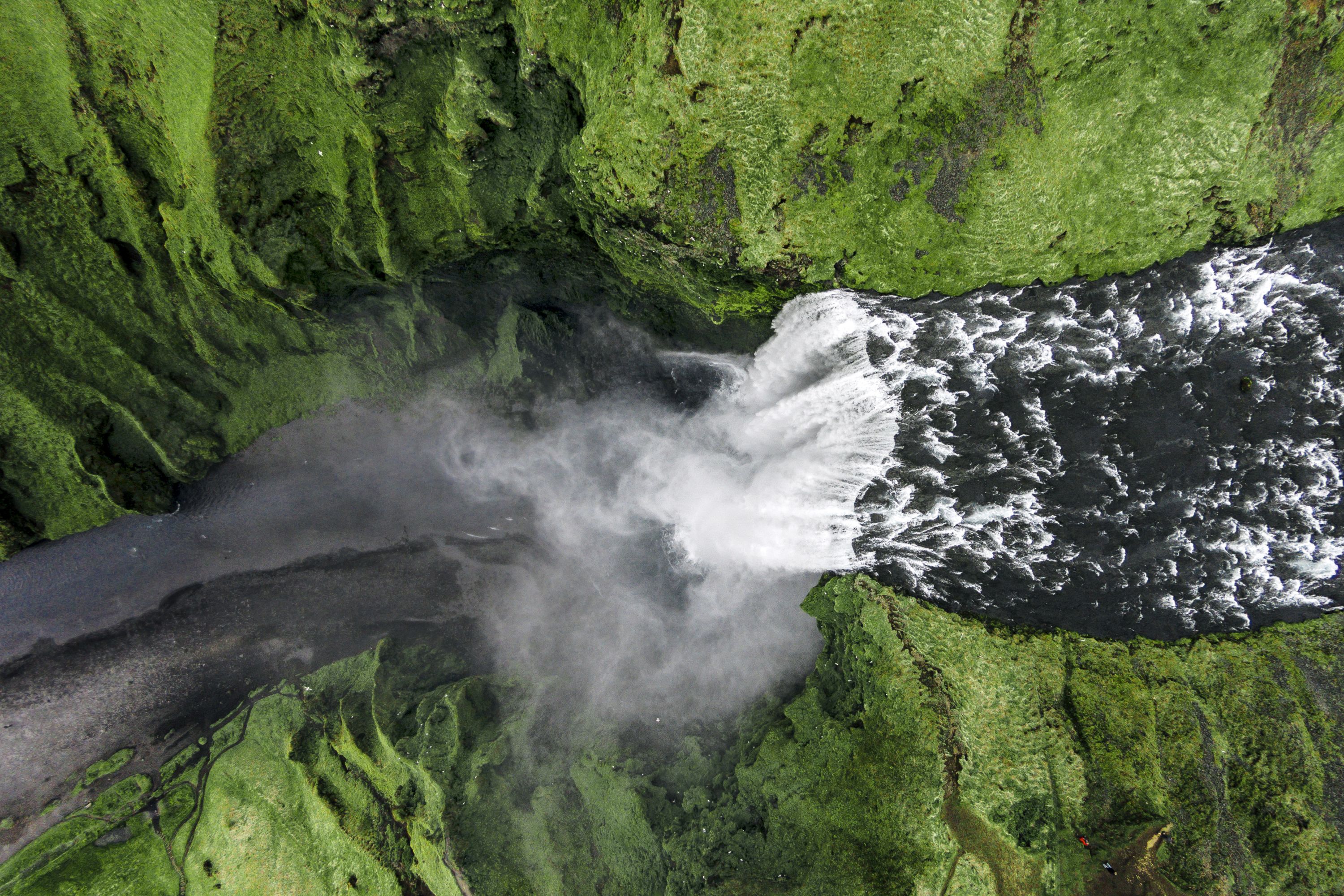 Skogafoss waterfall (Imagelibrary India Pvt Ltd/Dirk Vonten/PA)
