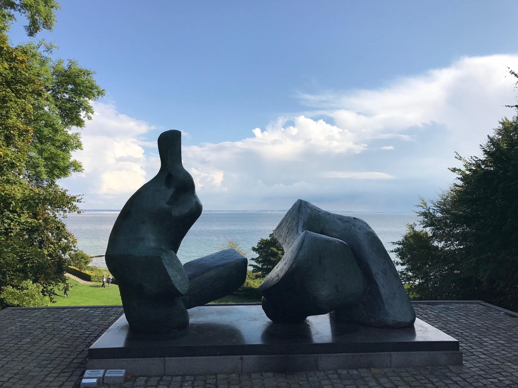 The sculpture gardens at the Louisiana (Lauren.Taylor/PA)