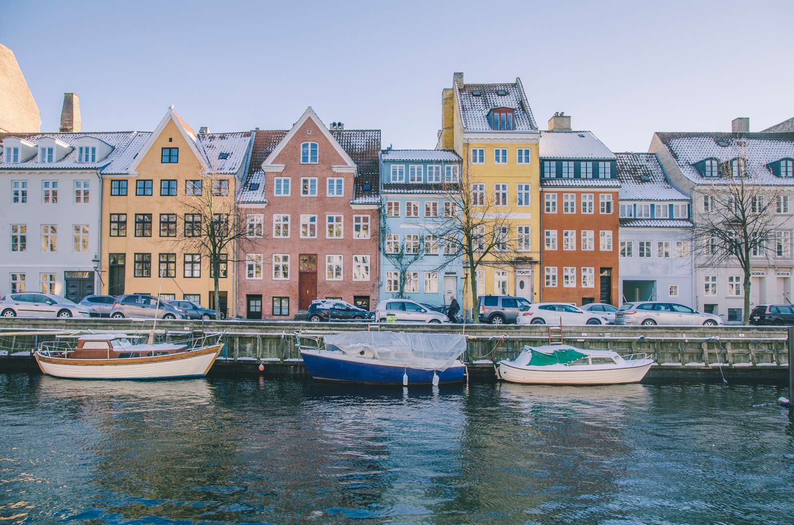 Christianshavn's coloured houses (Martin Heiberg/PA)