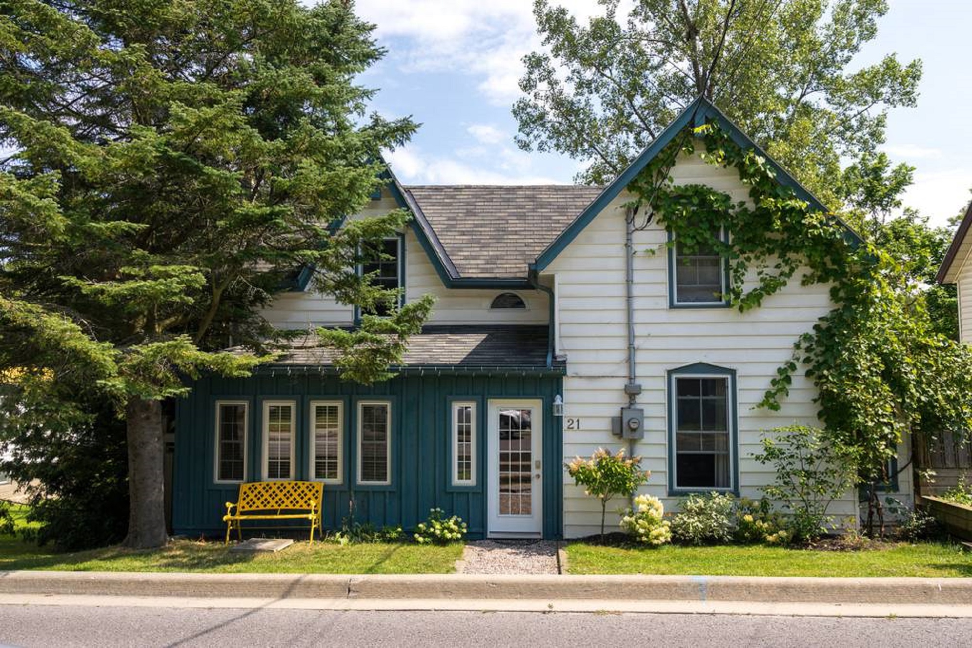 Front of the house