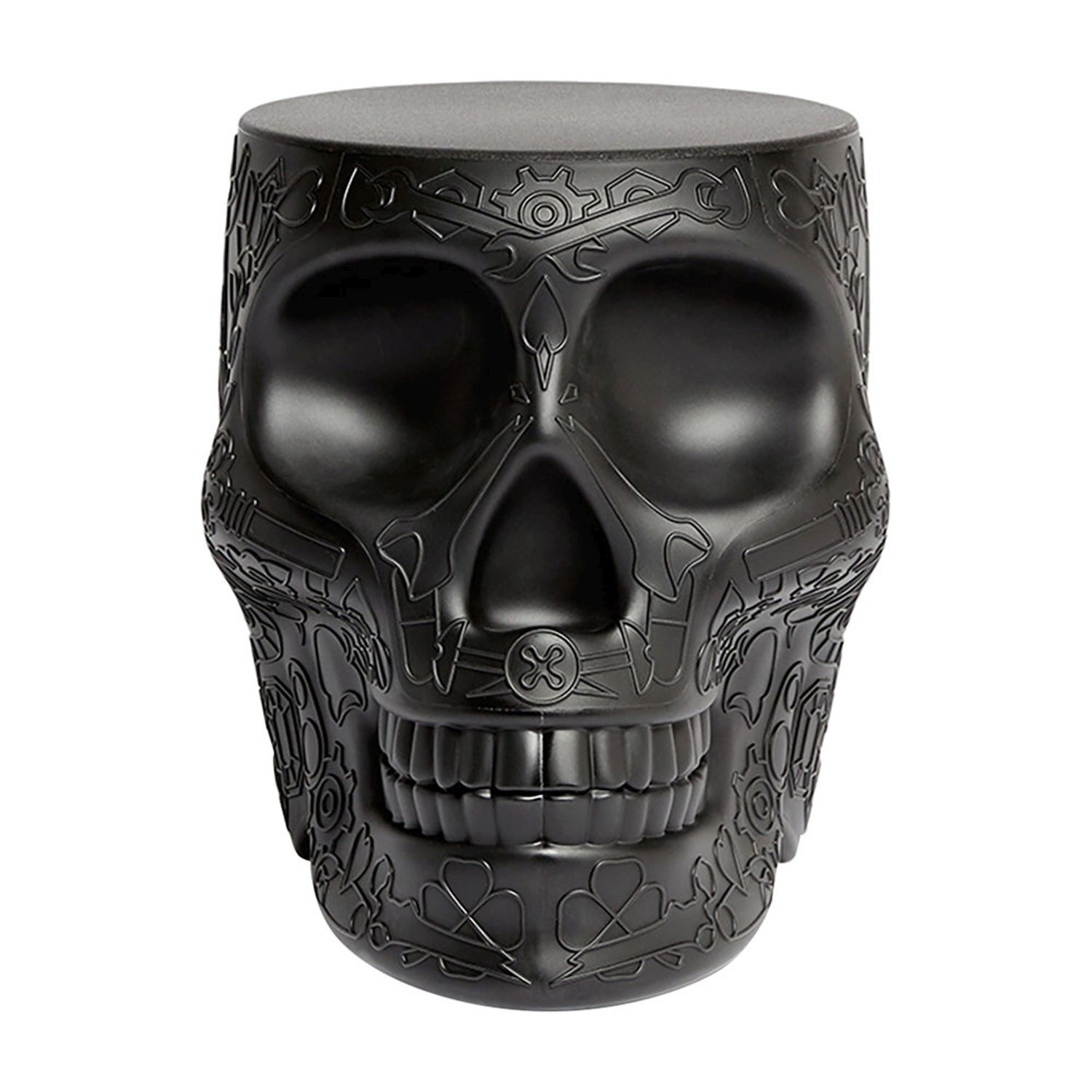 Mexico Skull Stool/Side Table, black, by Qeeboo, £155, Amara (Amara/PA)