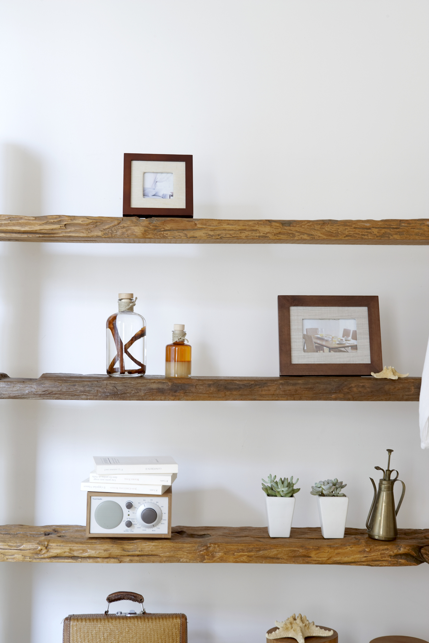 A picture of some wooden shelves (Thinkstock/PA)