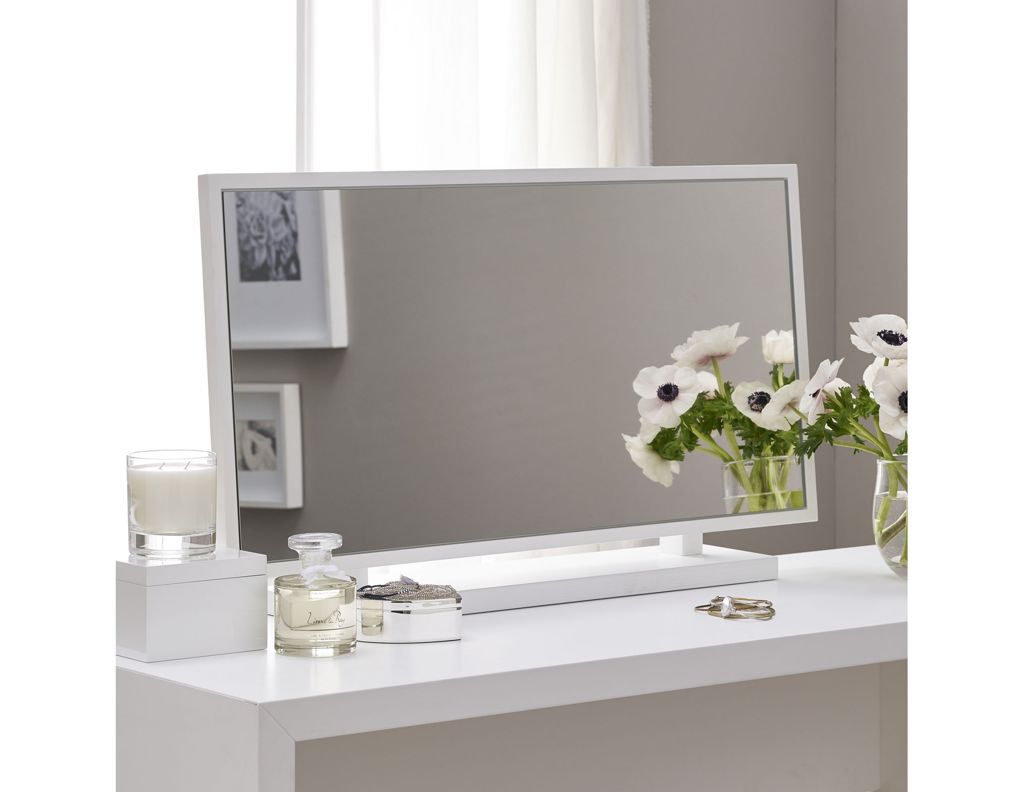 Pimlico Dressing Table Mirror, £195, The White Company
