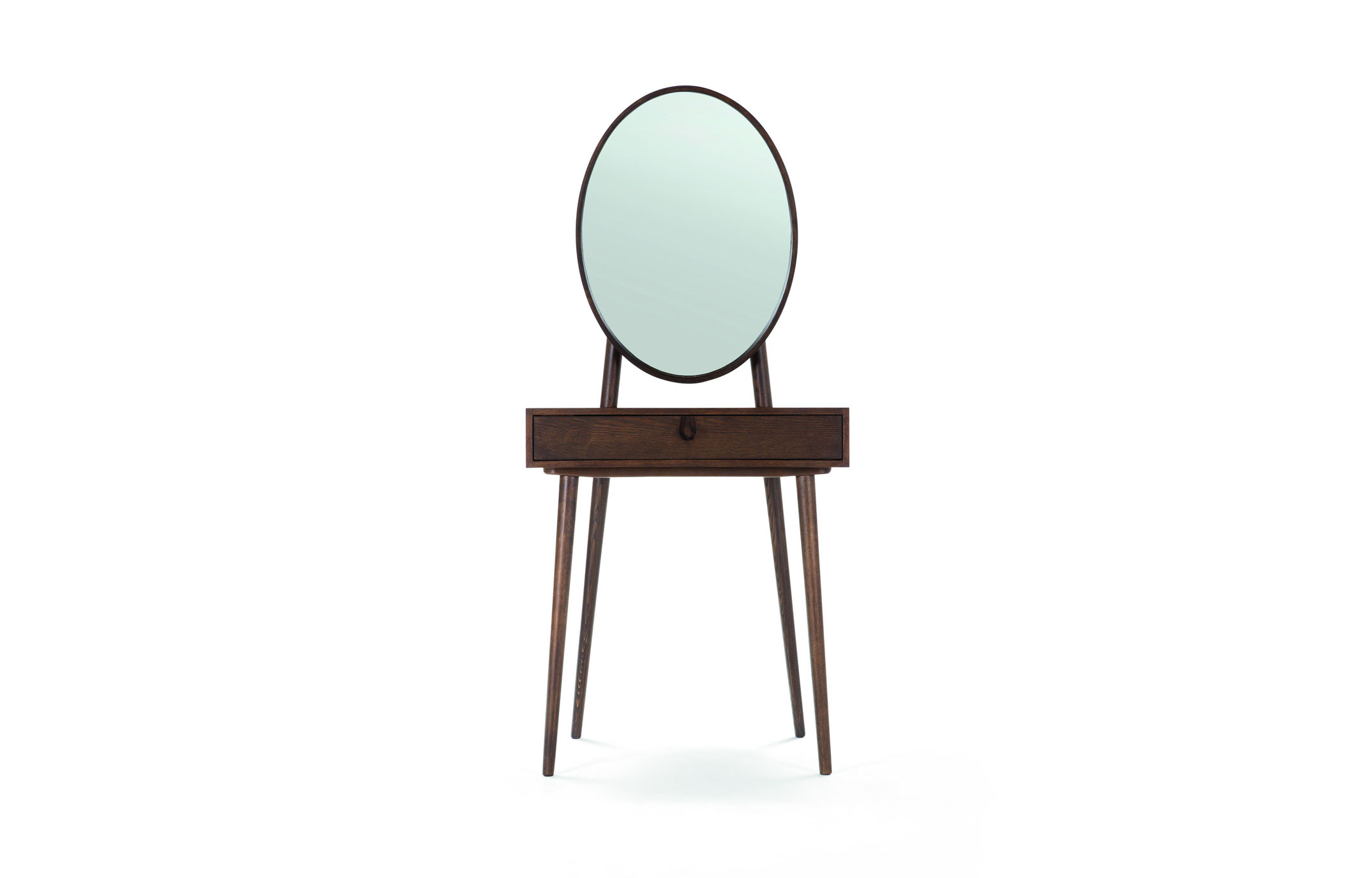 Penn Dressing Table with Mirror, Made
