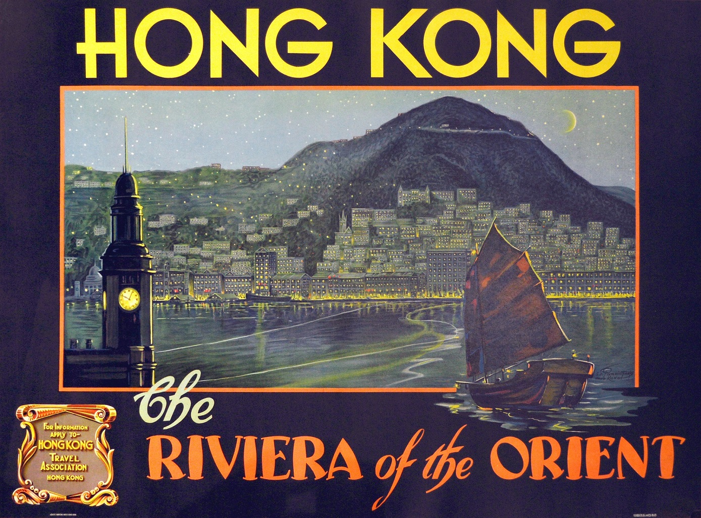 S. D. Panaiotaky, Hong Kong - Riviera of the Orient, c. 1930