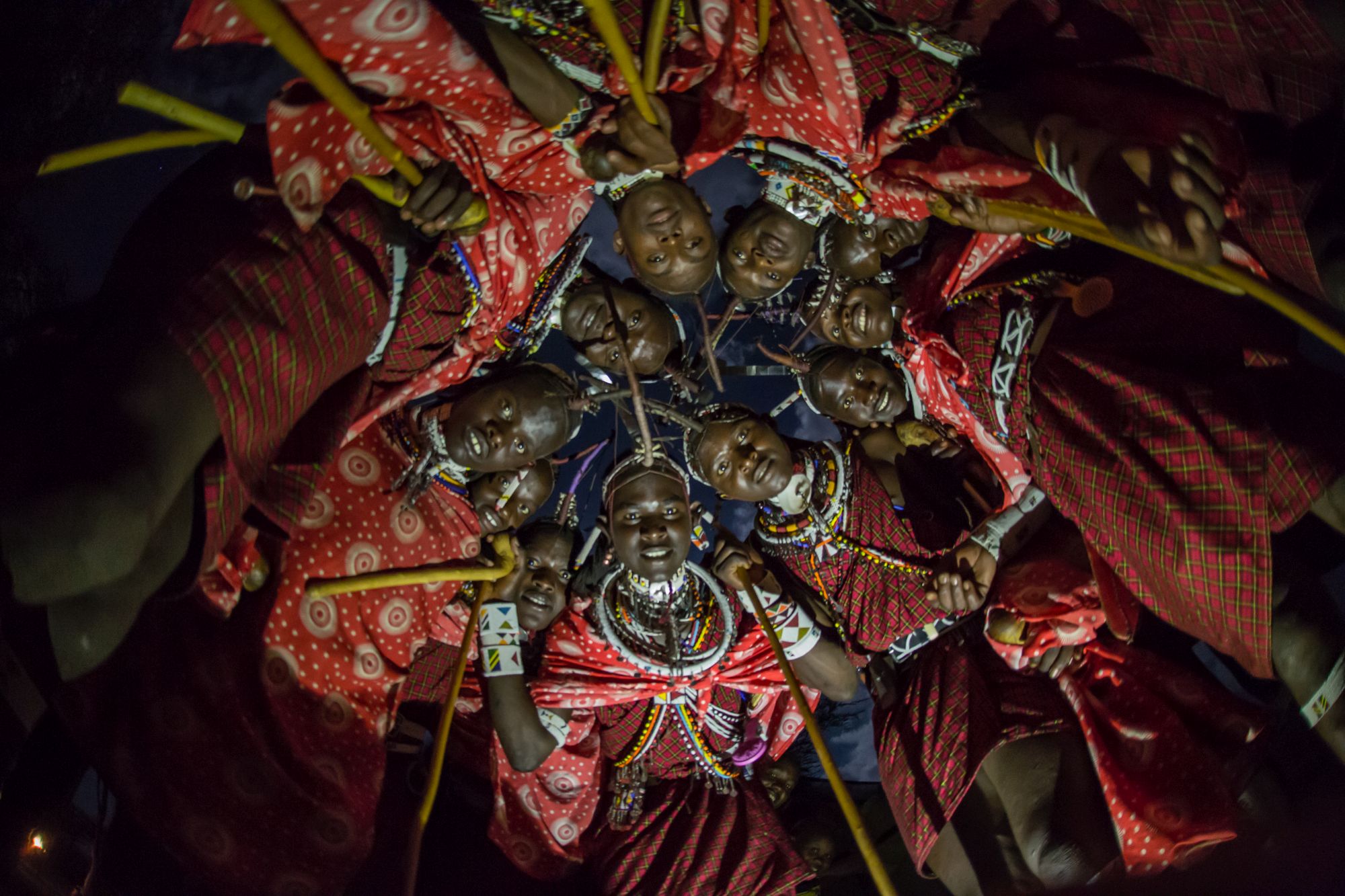 The Maasai morans.