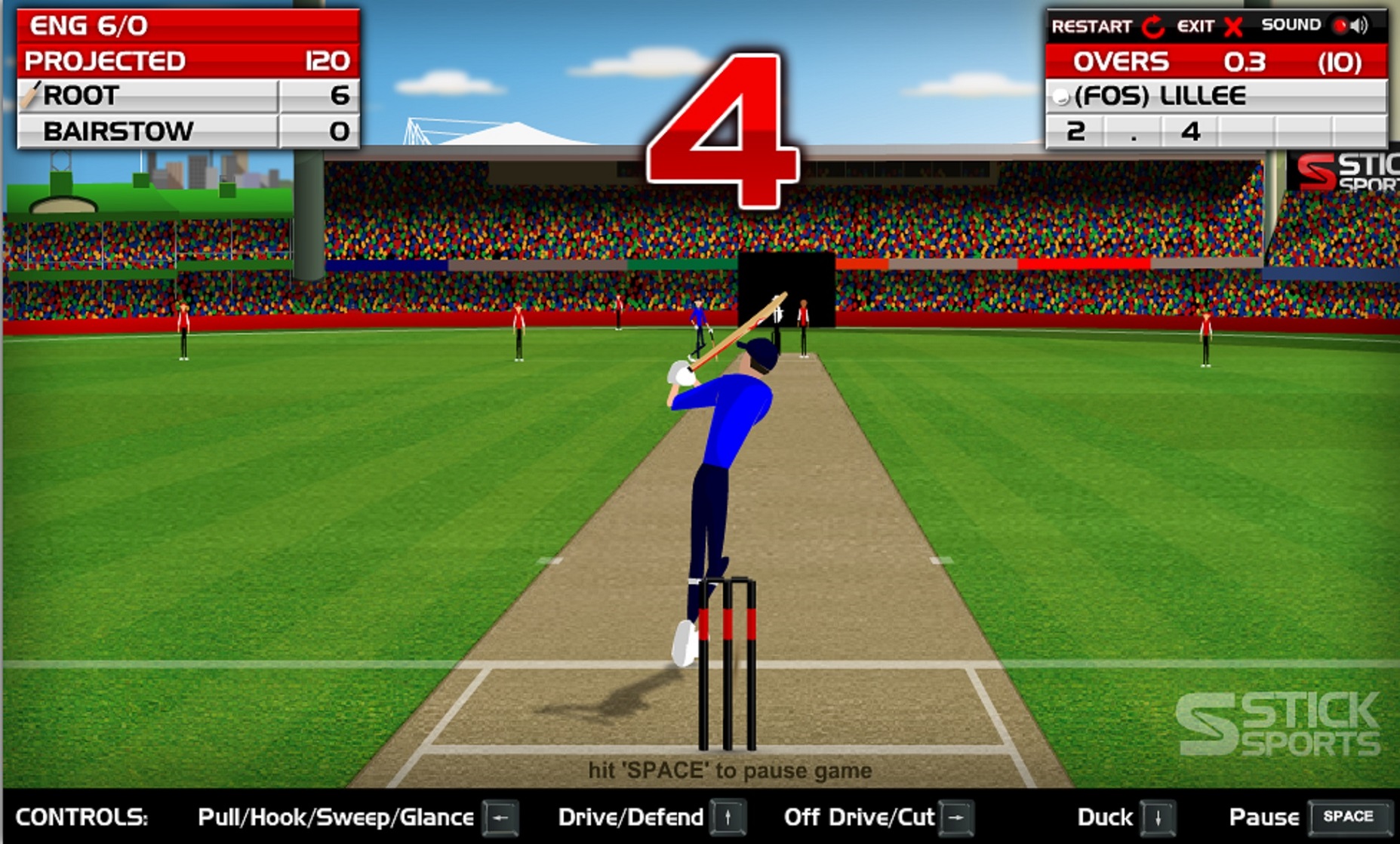 cricket video game