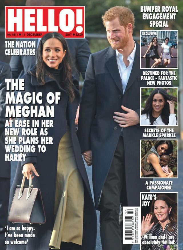 The latest cover of Hello!