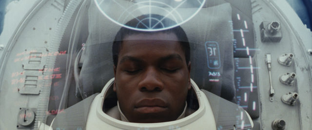 John Boyega as Finn (Lucasfilm/Disney/PA)