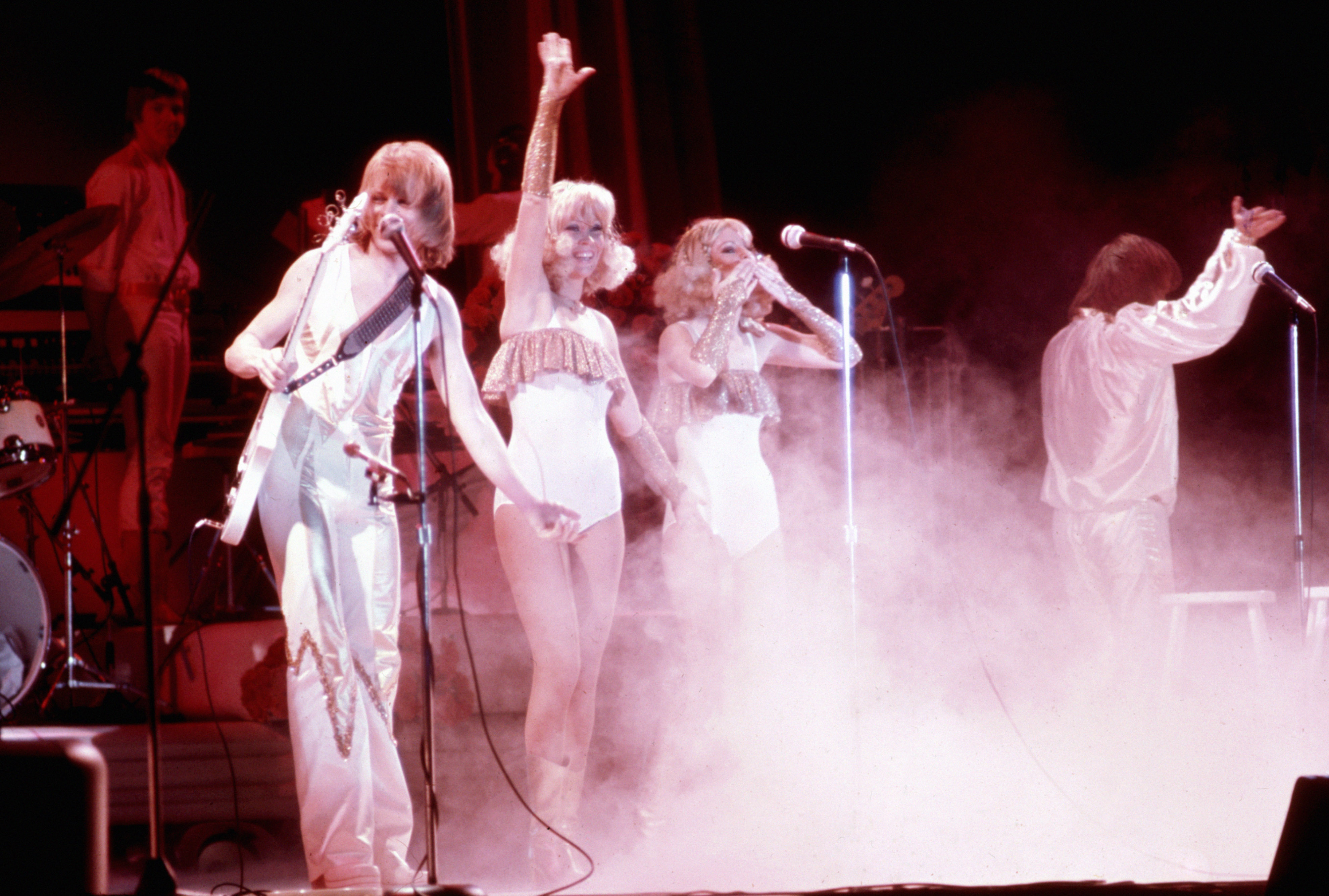 Abba on stage (PA)