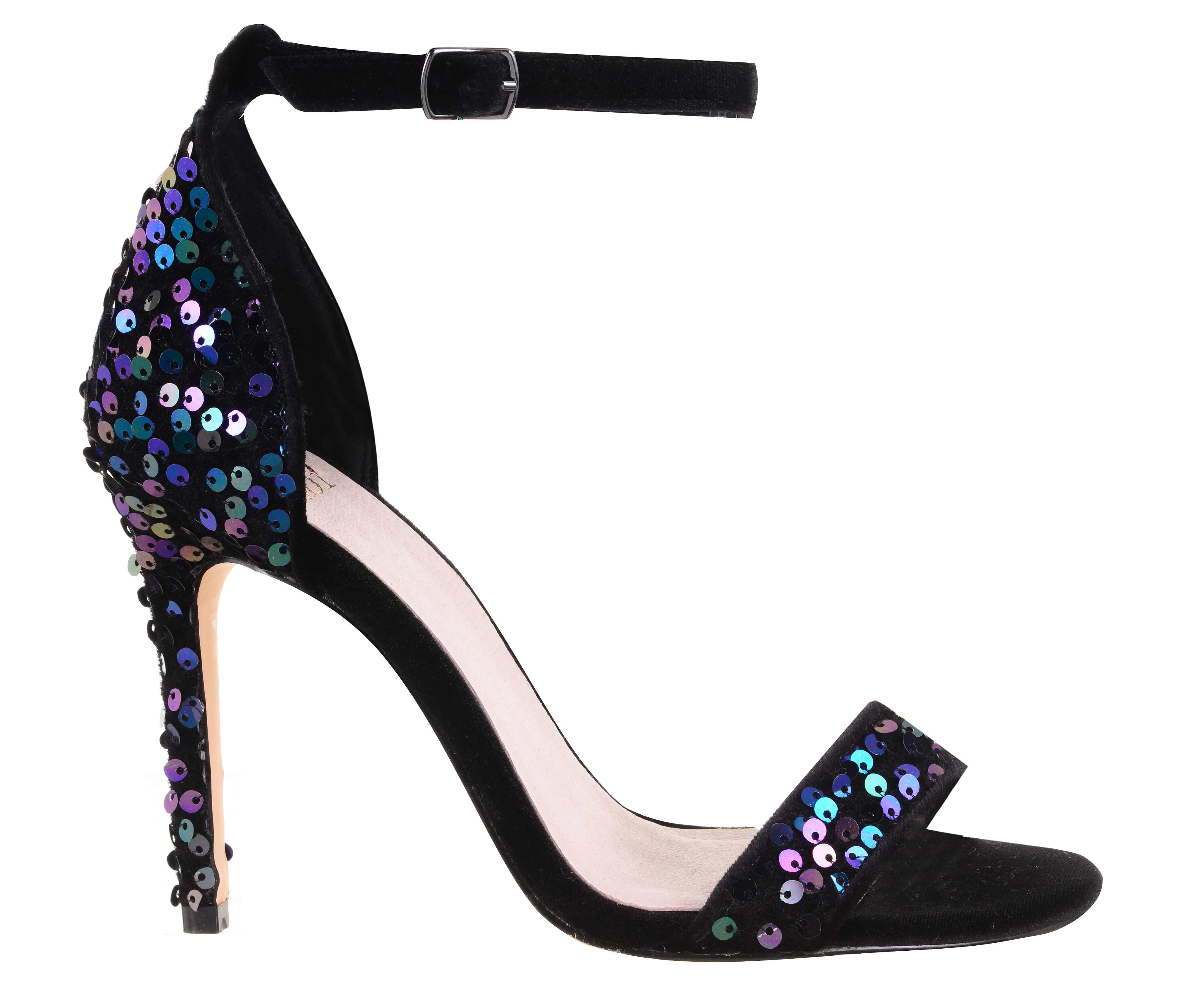 Faith Lala High Stiletto Heel Ankle Strap Sandals