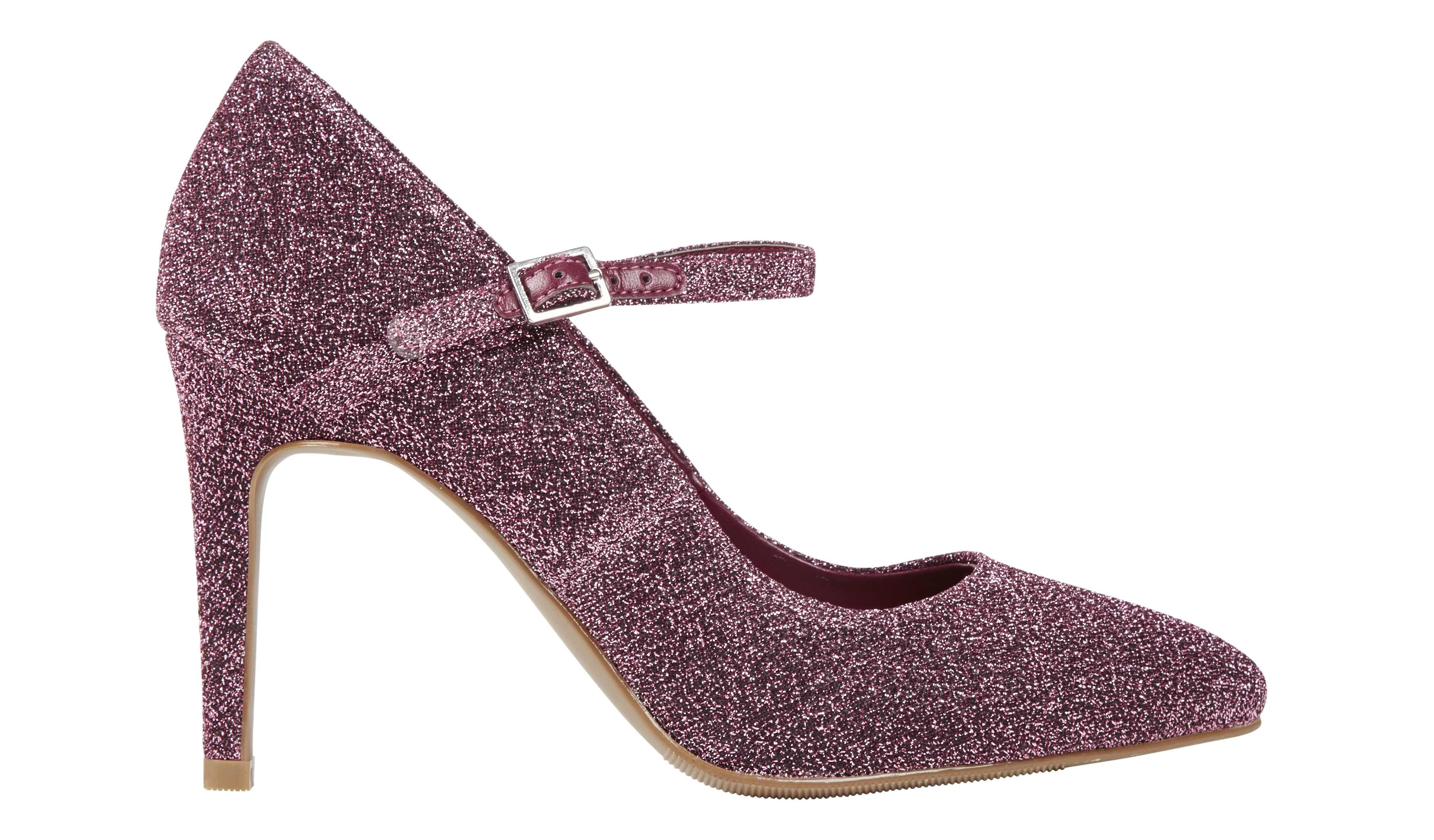 M&S Collection Stiletto Heel Fine Strap Court Shoes