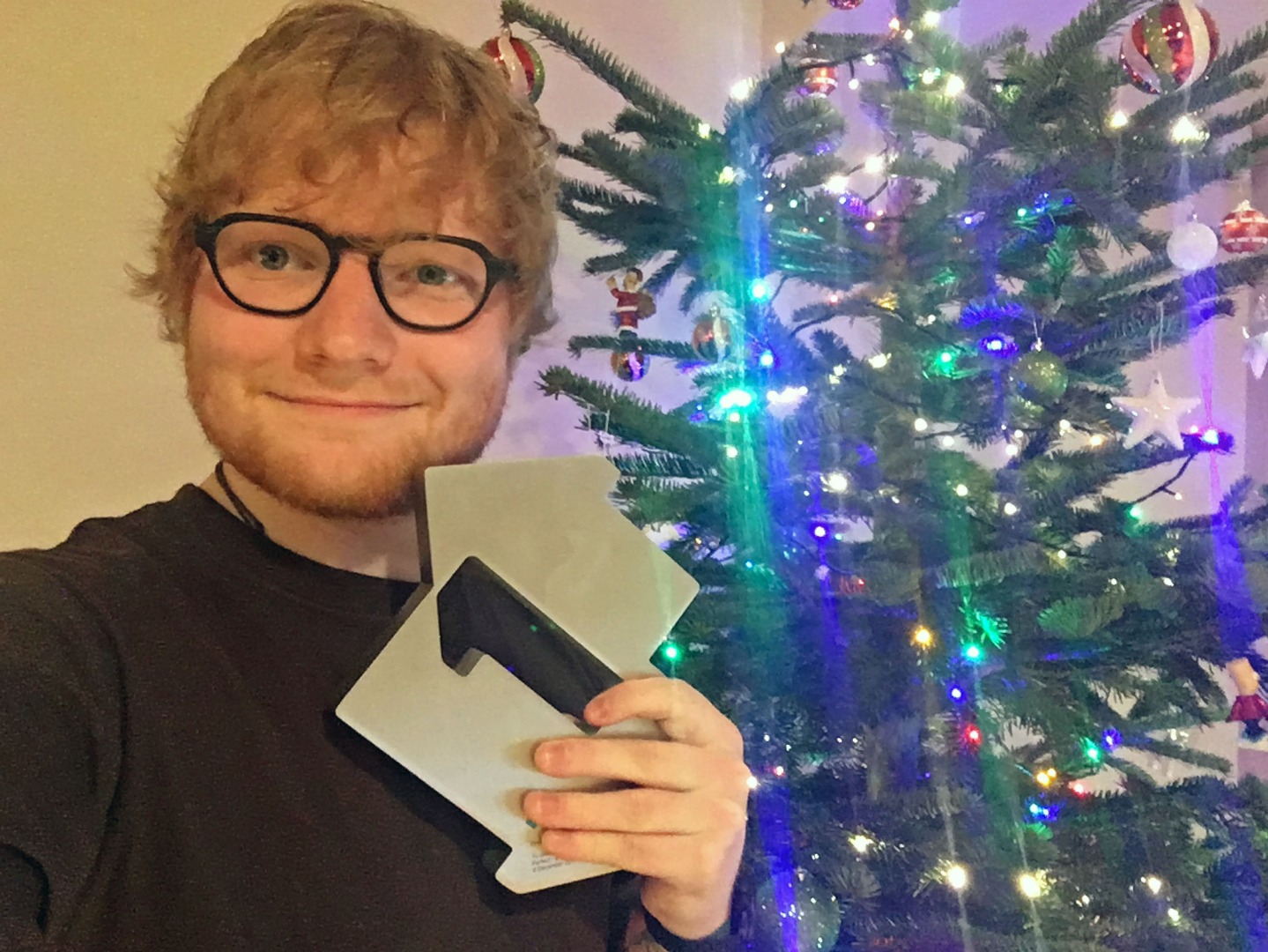 Ed Sheeran has scored the Christmas number one for 2017 (OfficialCharts.com)