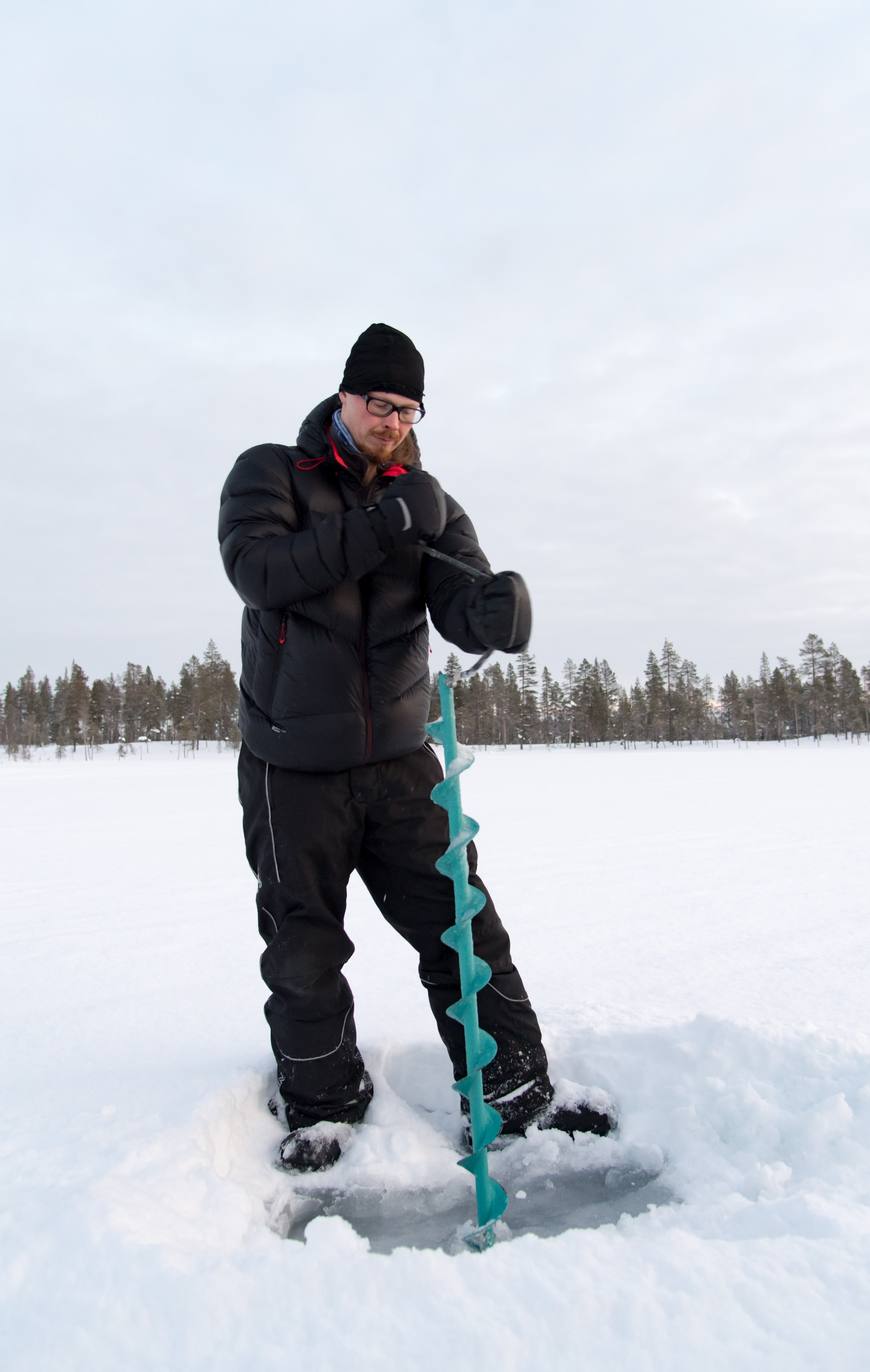 Ice fishing