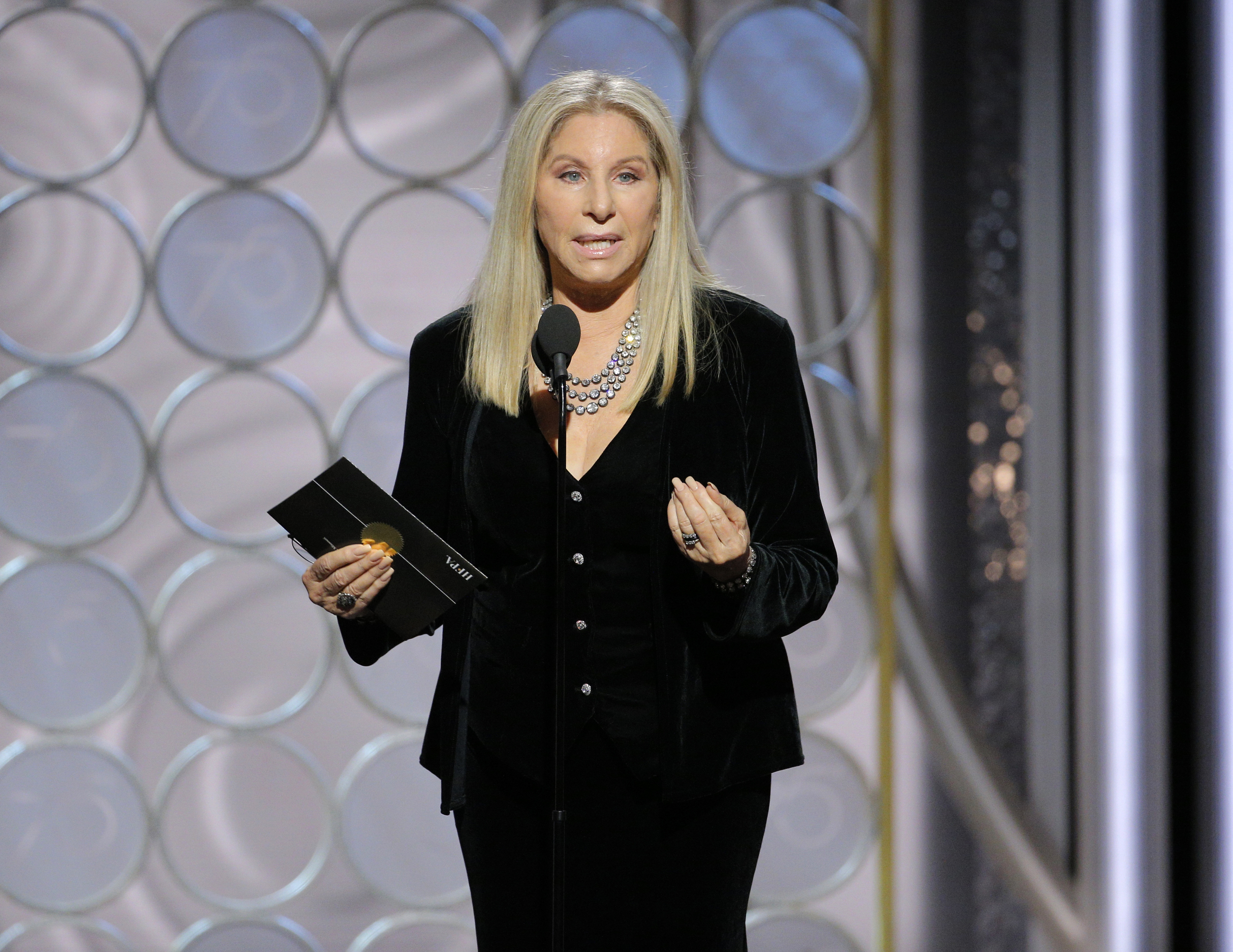 Barbra Streisand (Paul Drinkwater/NBC via AP)