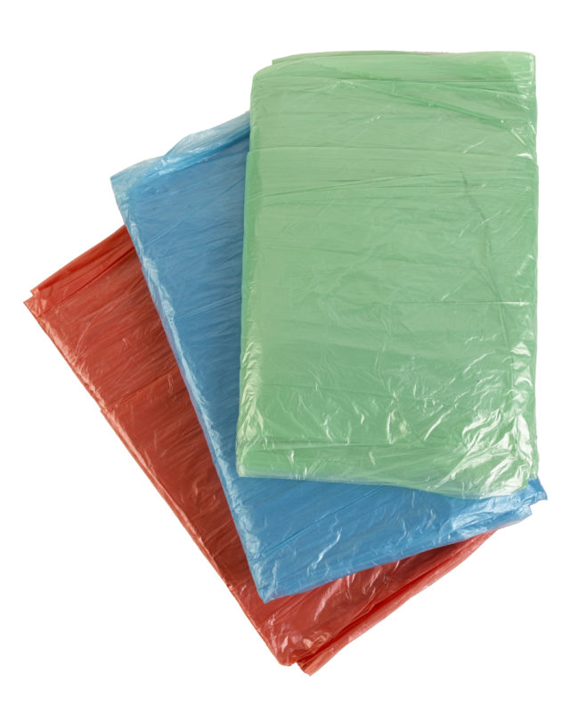 Harris Taskmasters Coloured Polythene Dust Sheets 3 Pack, currently reduced to £2.19 from £3.29, Robert Dyas (Robert Dyas/PA)