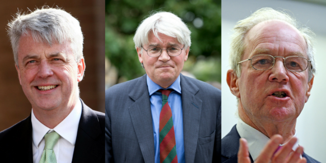Tory former Cabinet ministers Lord Lansley, Andrew Mitchell and Peter Lilley