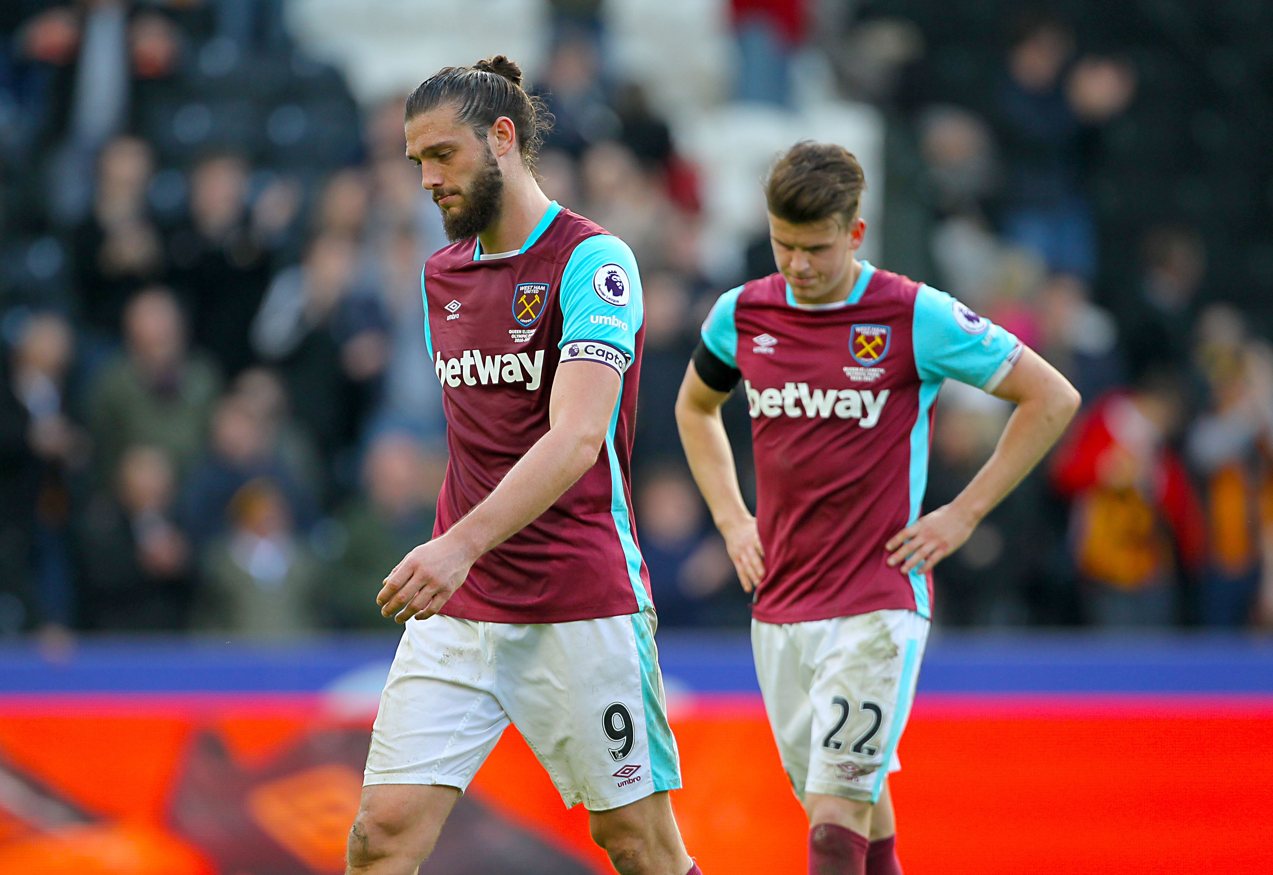 West Ham United's Andy Carroll is set for surgery
