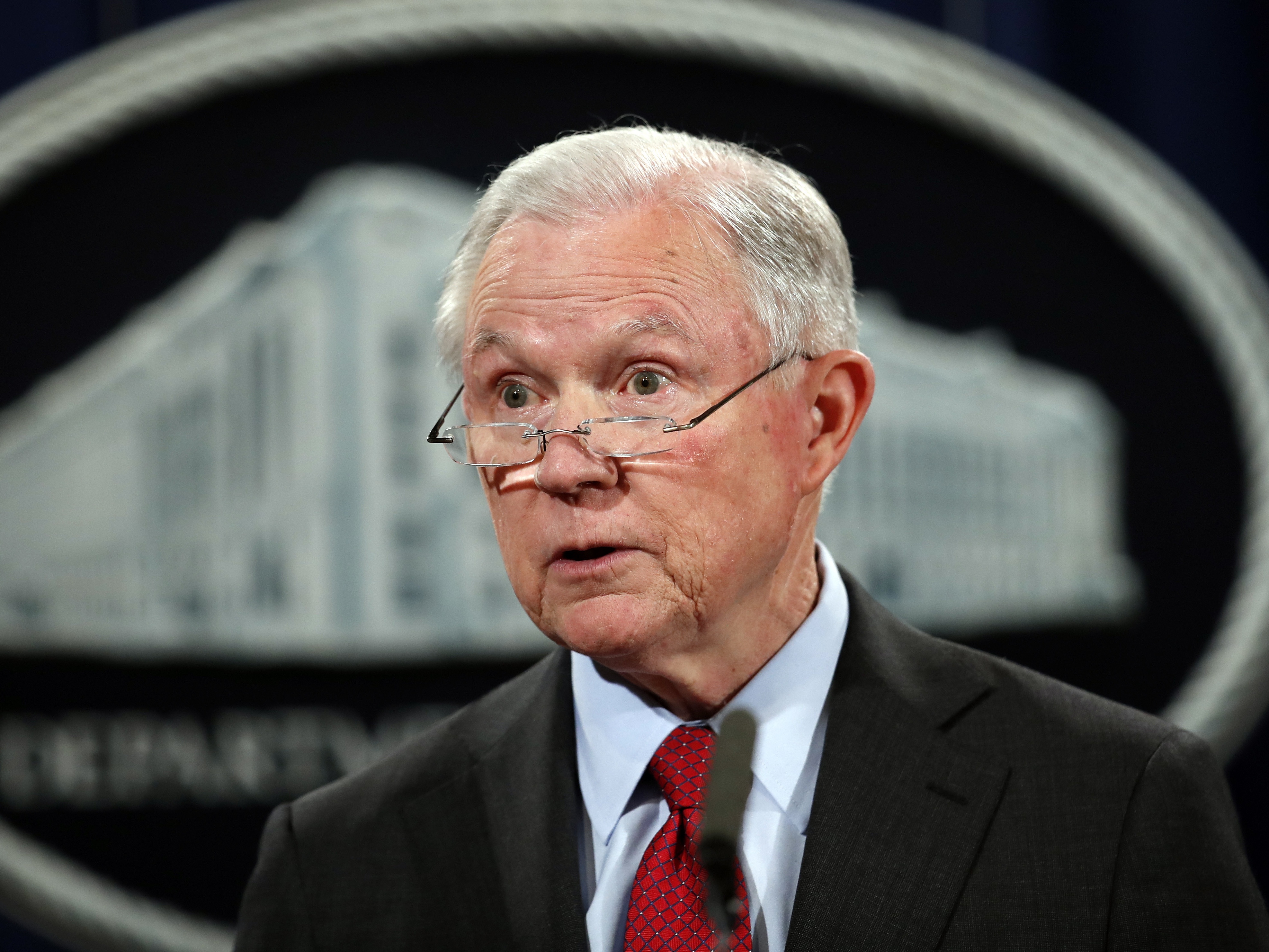 US attorney general Jeff Sessions (Carolyn Kaster/AP)