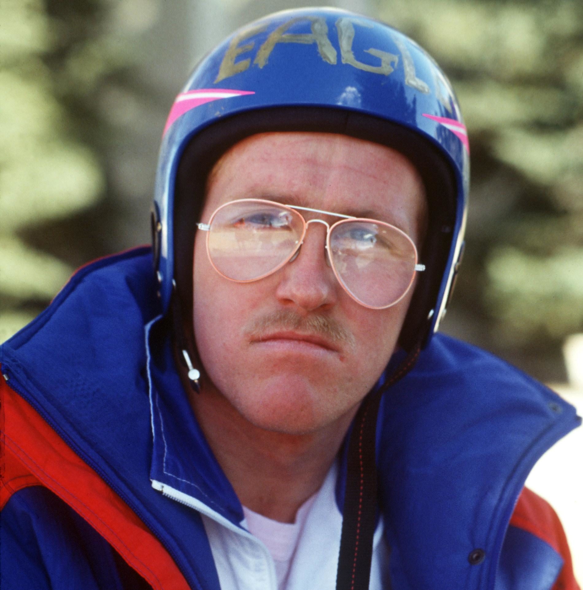 Great Britain's top ski jumper Eddie 'The Eagle' Edwards