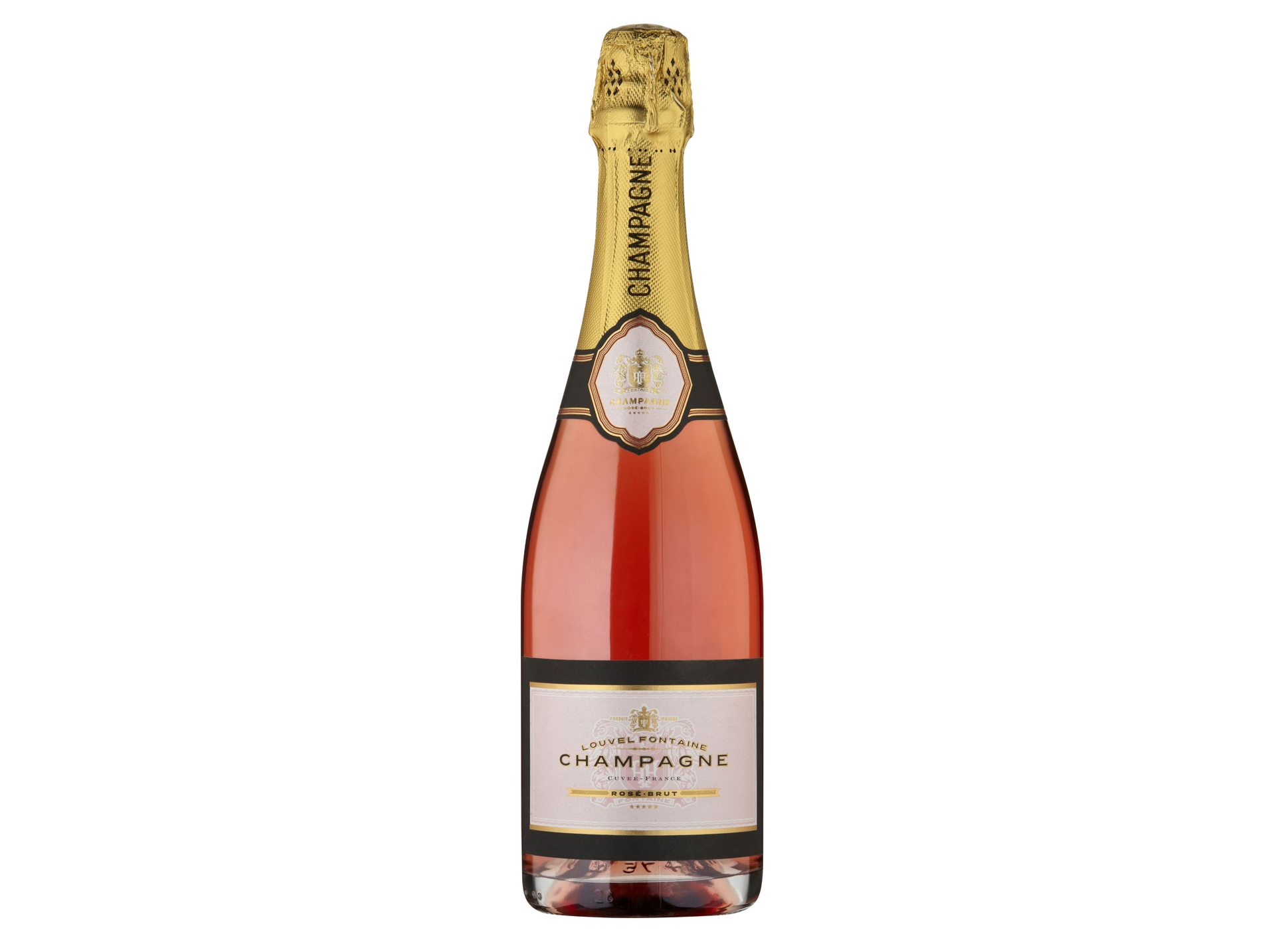 Louvel Fontaine Rosé Champagne Brut, France, Asda