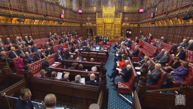 The House of Lords considers the European Union (Withdrawal) Bill at second reading