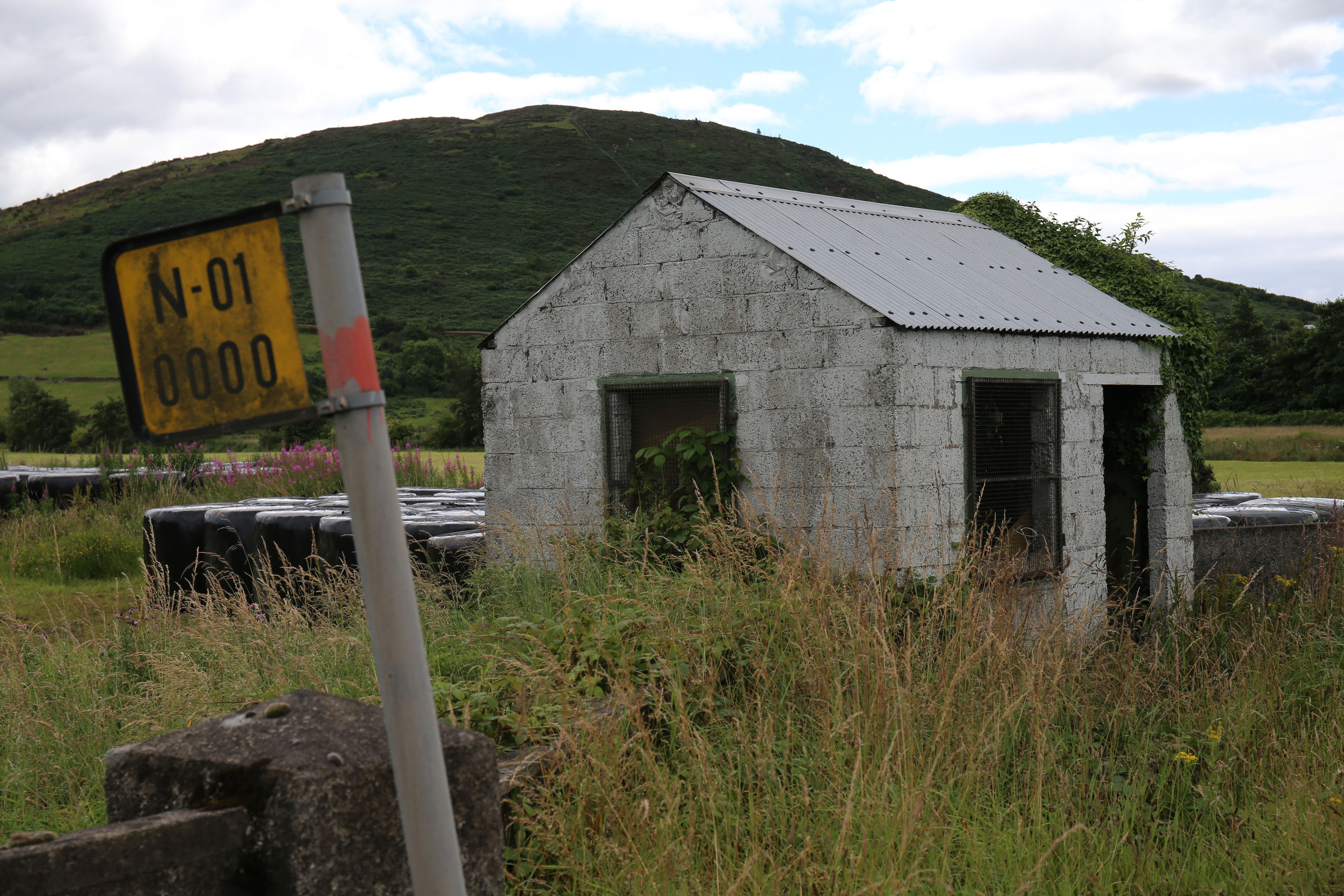 A former Irish border post (Niall Carson/PA)