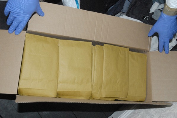 Items discovered at the home of Kyle Enos (National Crime Agency/PA)