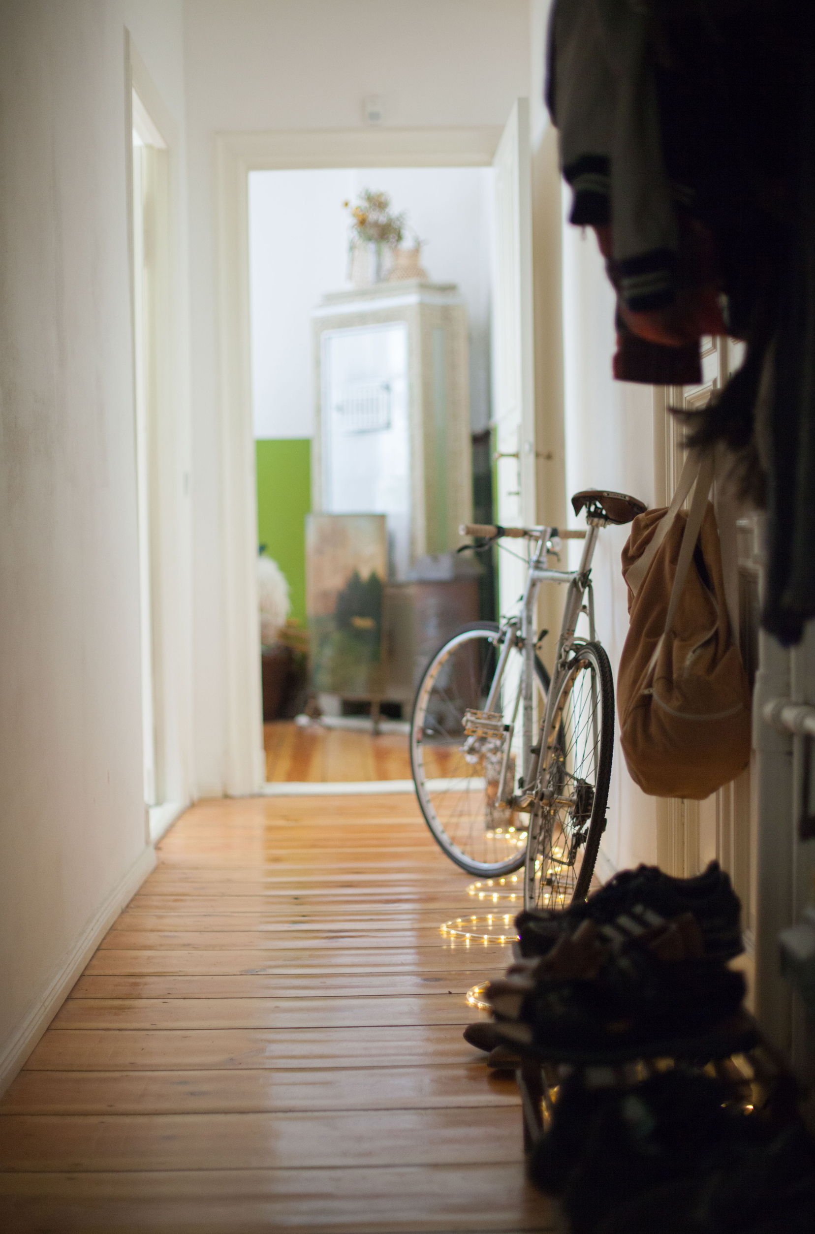 Polished wood flooring reflects light and enhances the sense of space (Quiet Studios/PA)