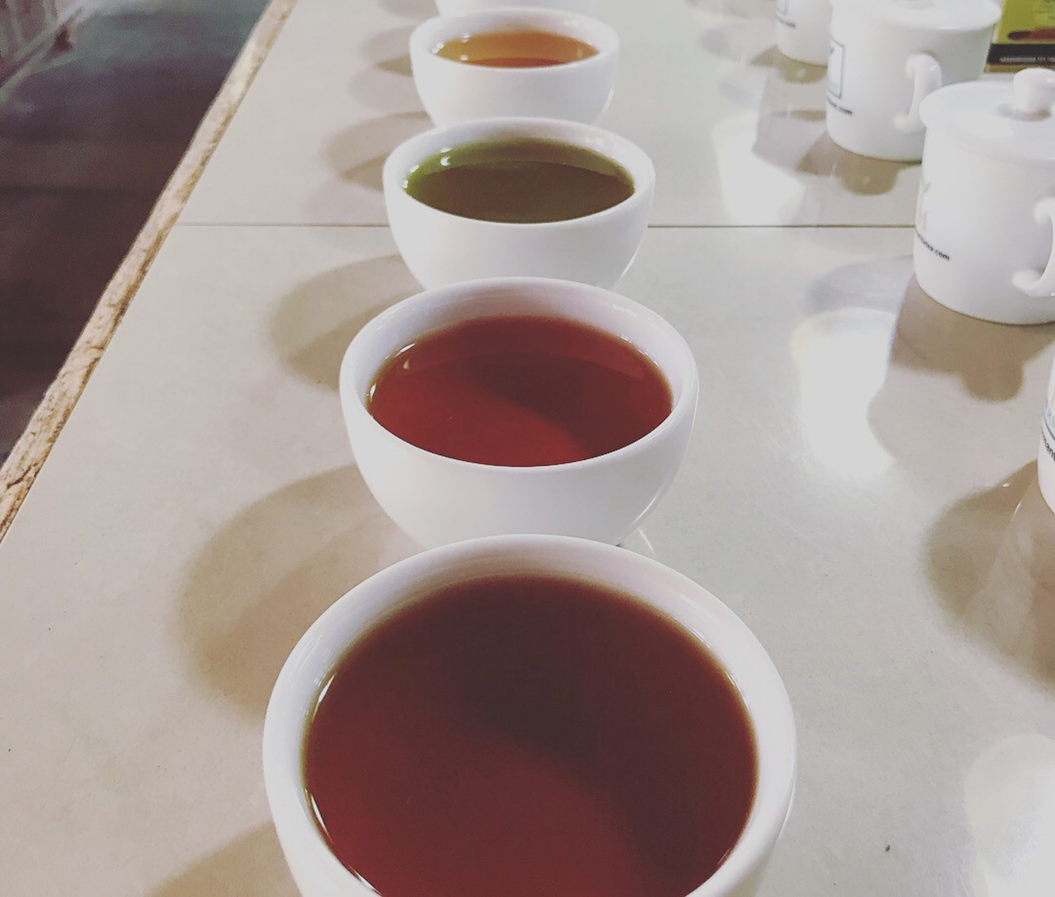 Teato taste. (Hannah Stephenson/PA)